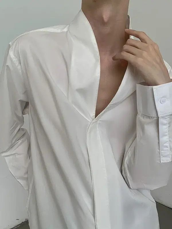 Japanese Brand Kimiko x Fujii Korean fashion retro cleanfit shirt Size US L / EU 52-54 / 3 - 4 Thumbnail