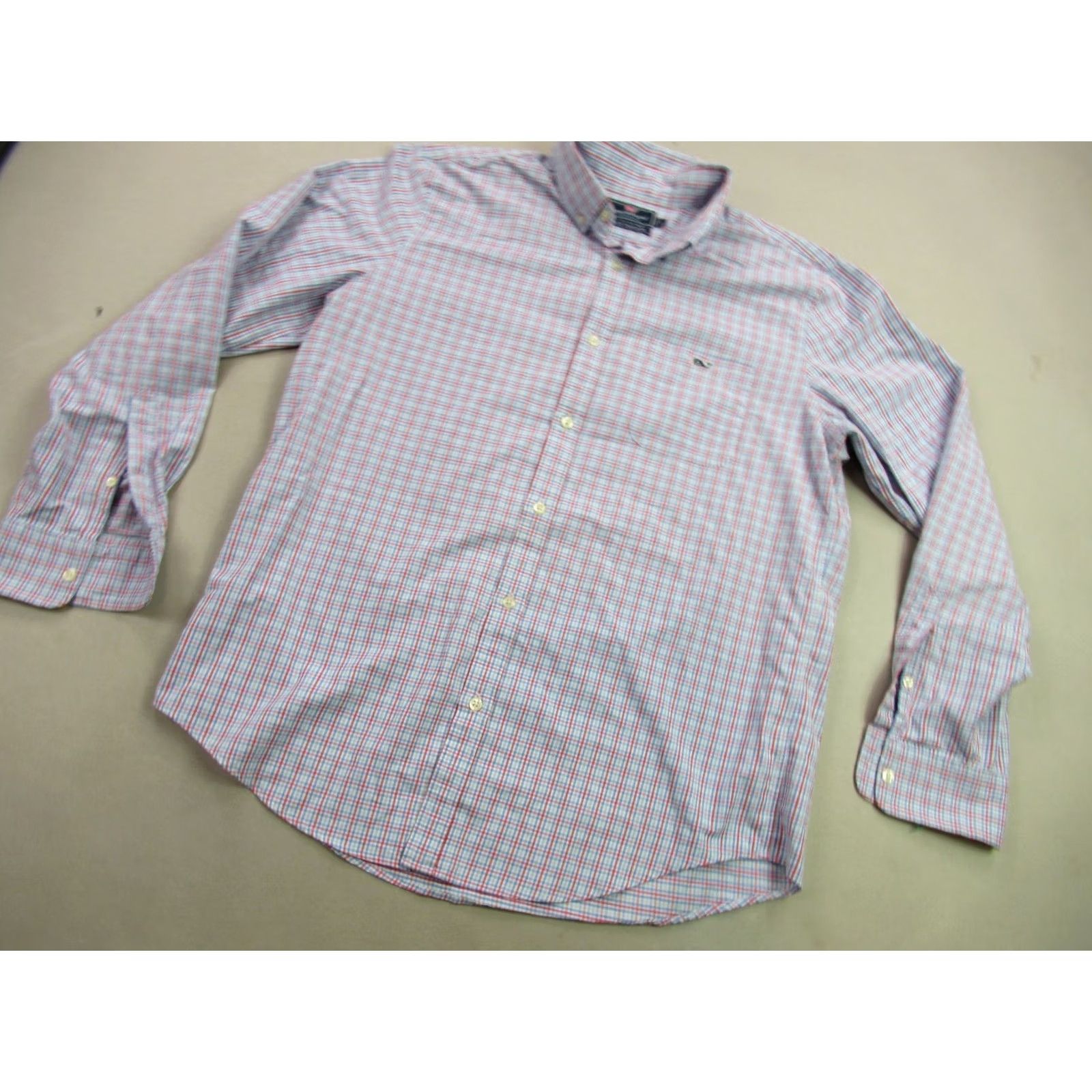Vineyard Vines Vineyard Vines shirt Mens Large Button-Up Slim Fit Tucker Long Sleeve Checks Size US L / EU 52-54 / 3 - 2 Thumbnail