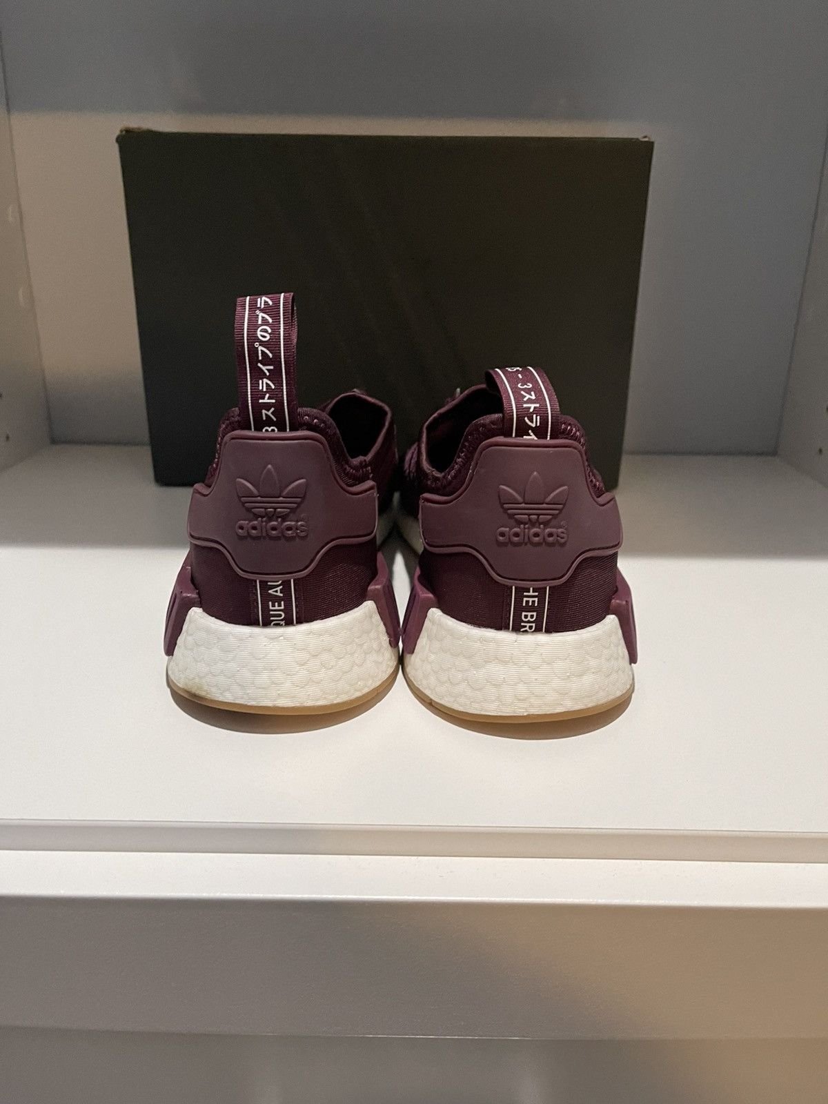 Adidas Adidas NMD_R1 Maroon Gum Size US 11.5 / EU 44-45 - 4 Thumbnail