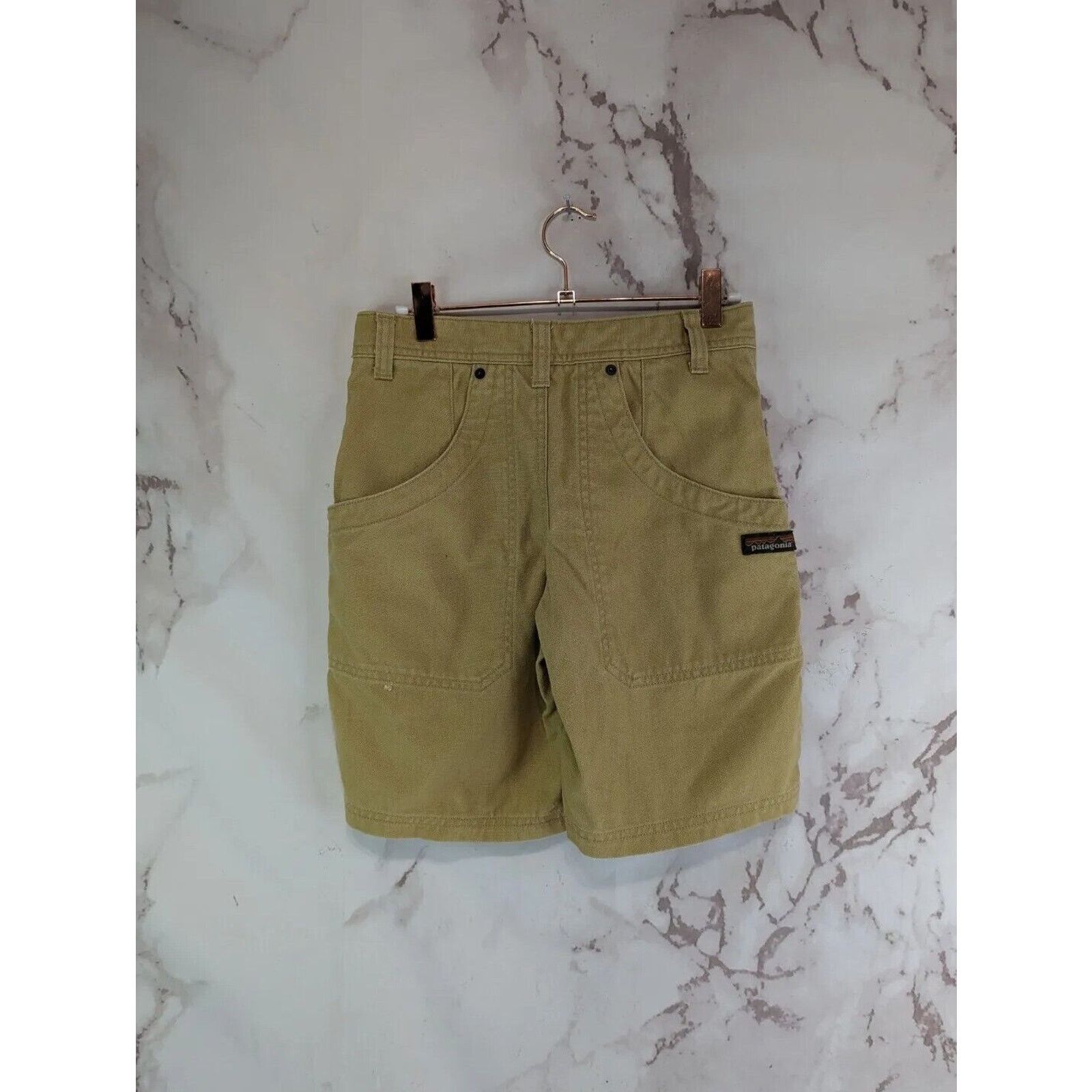 Patagonia Patagonia Shorts Womens 0 Brown Seasons Hemp Canvas Workwear Size 25" / US 0 / IT 36 - 1 Thumbnail