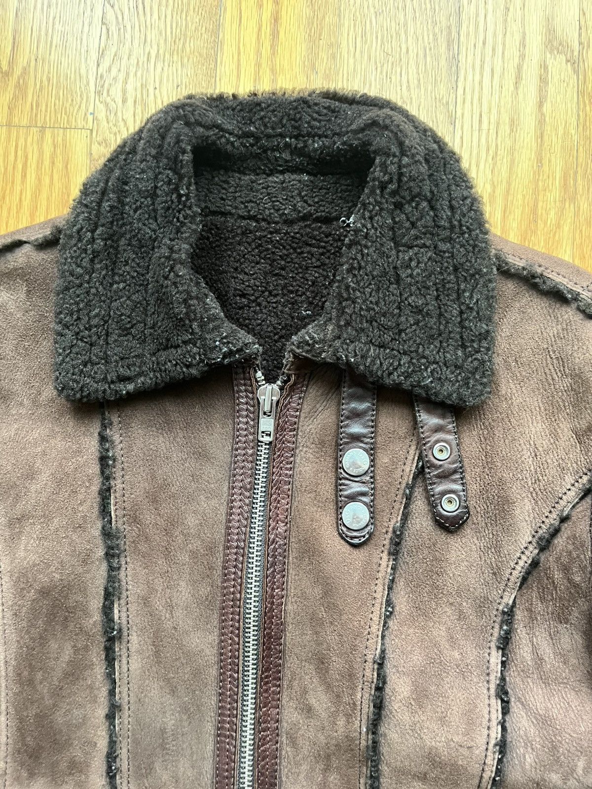 Dolce & Gabbana AW 2009 Dolce & Gabbana Suede Leather Jacket Size US L / EU 52-54 / 3 - 3 Thumbnail