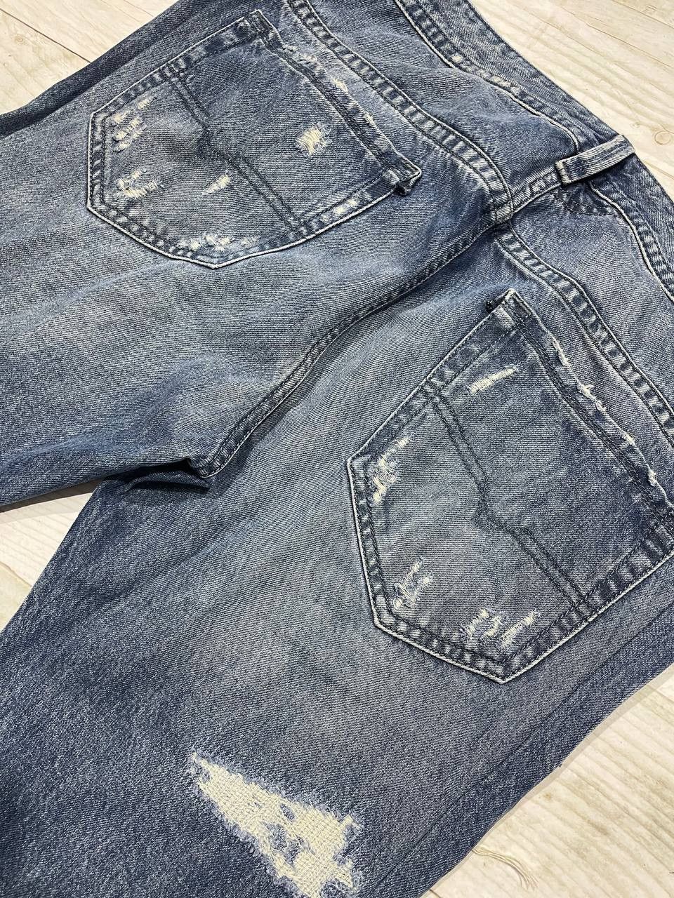 Diesel Diesel Thavar Slim Skinny Denim Jeans Distrissed Y2K Size US 34 / EU 50 - 19 Thumbnail