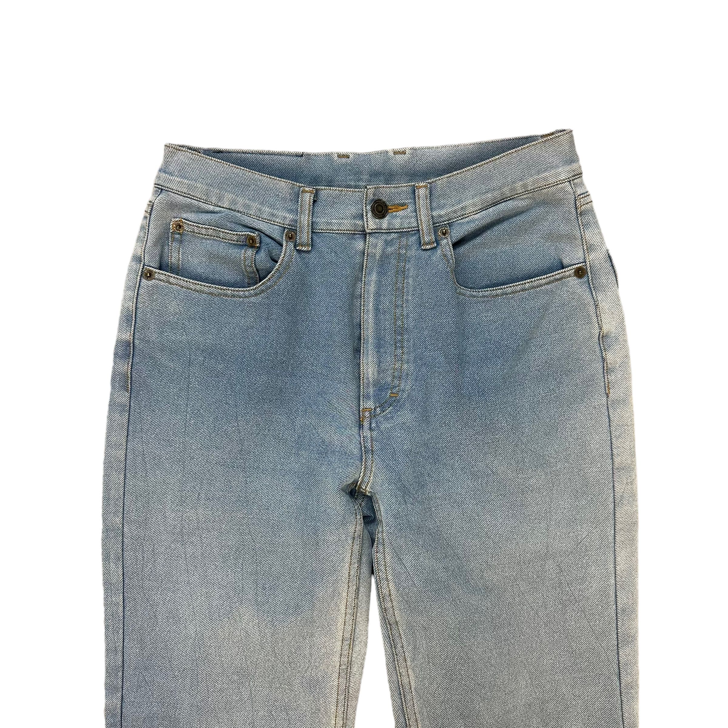 Japanese Brand COMME LE VENT HOMME LIGHT WASH DENIM PANT #7803-177 Size US 27 - 6 Thumbnail