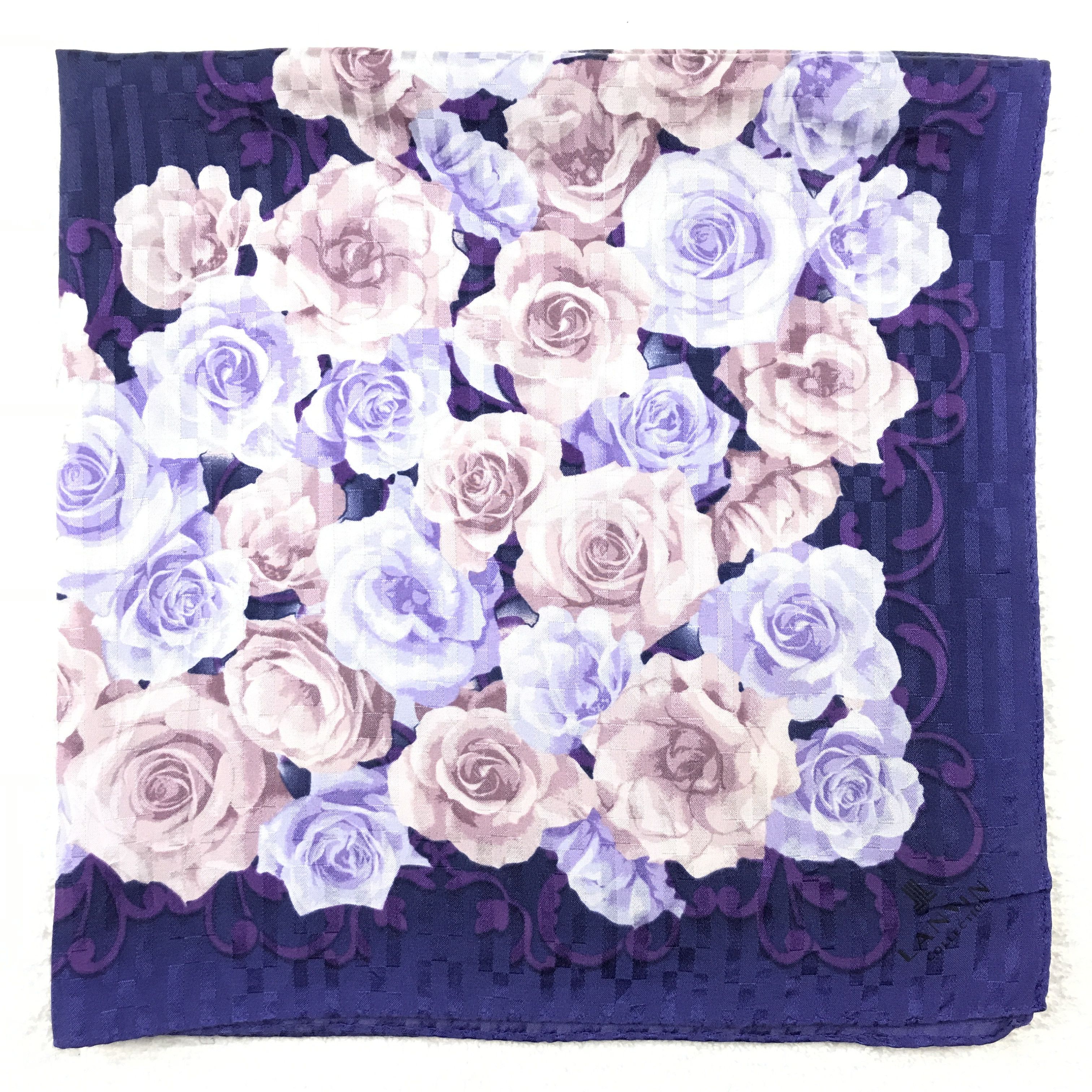 Designer × Lanvin × Vintage Vintage Lanvin Bandana Neckerchief Handkerchief Size ONE SIZE - 2 Thumbnail