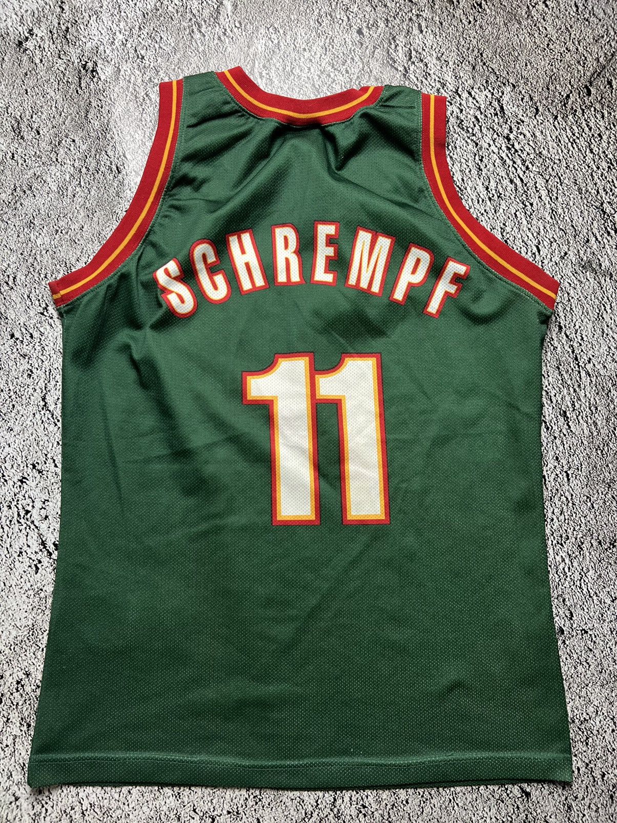 Champion RARE‼️Seattle Supersonics NBA Detlef Schrempf champion jersey Size US M / EU 48-50 / 2 - 7 Thumbnail