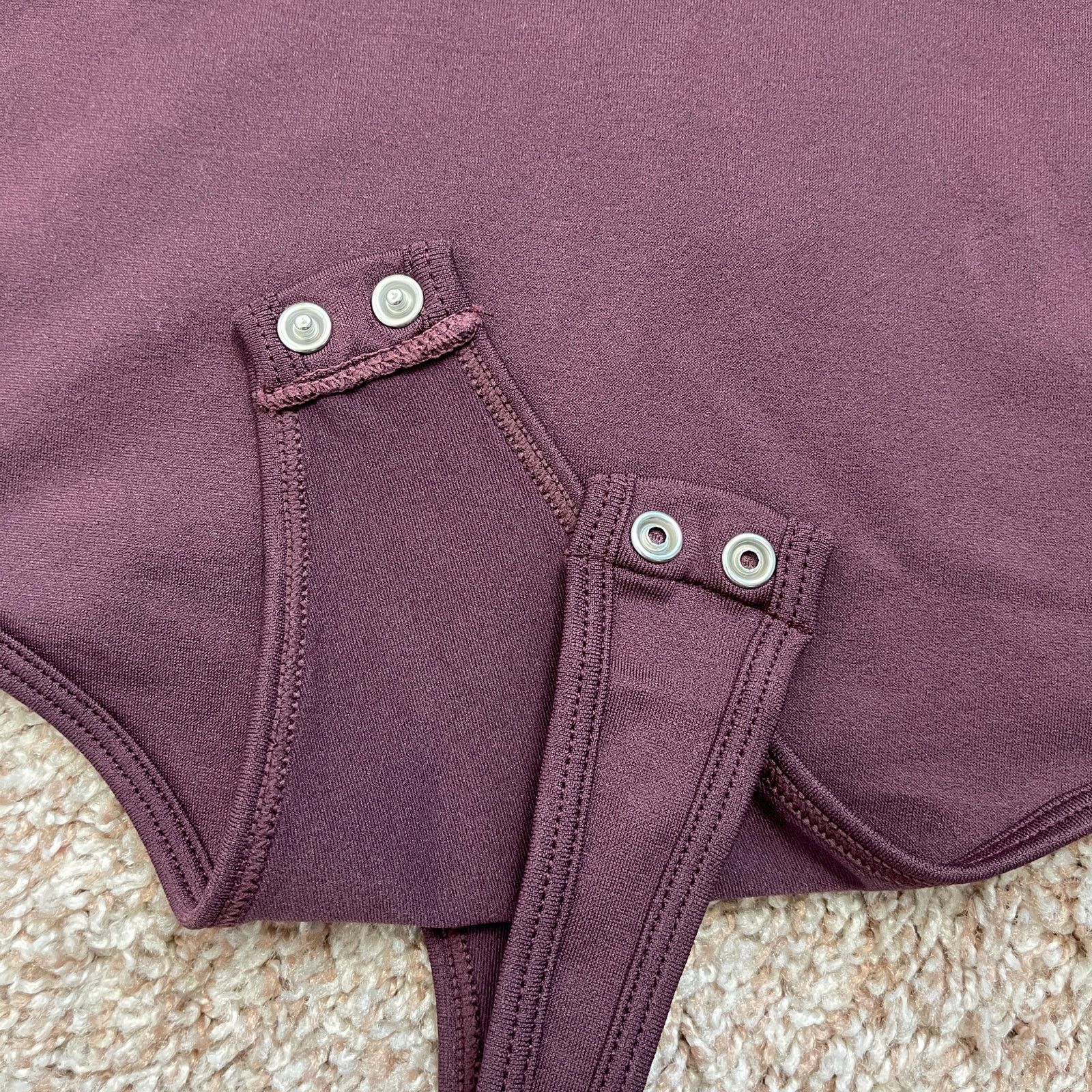 Forever 21 Forever 21 Sculpt Butter Seamless Thong Bodysuit Merlot NWT Size S / US 4 / IT 40 - 21 Thumbnail