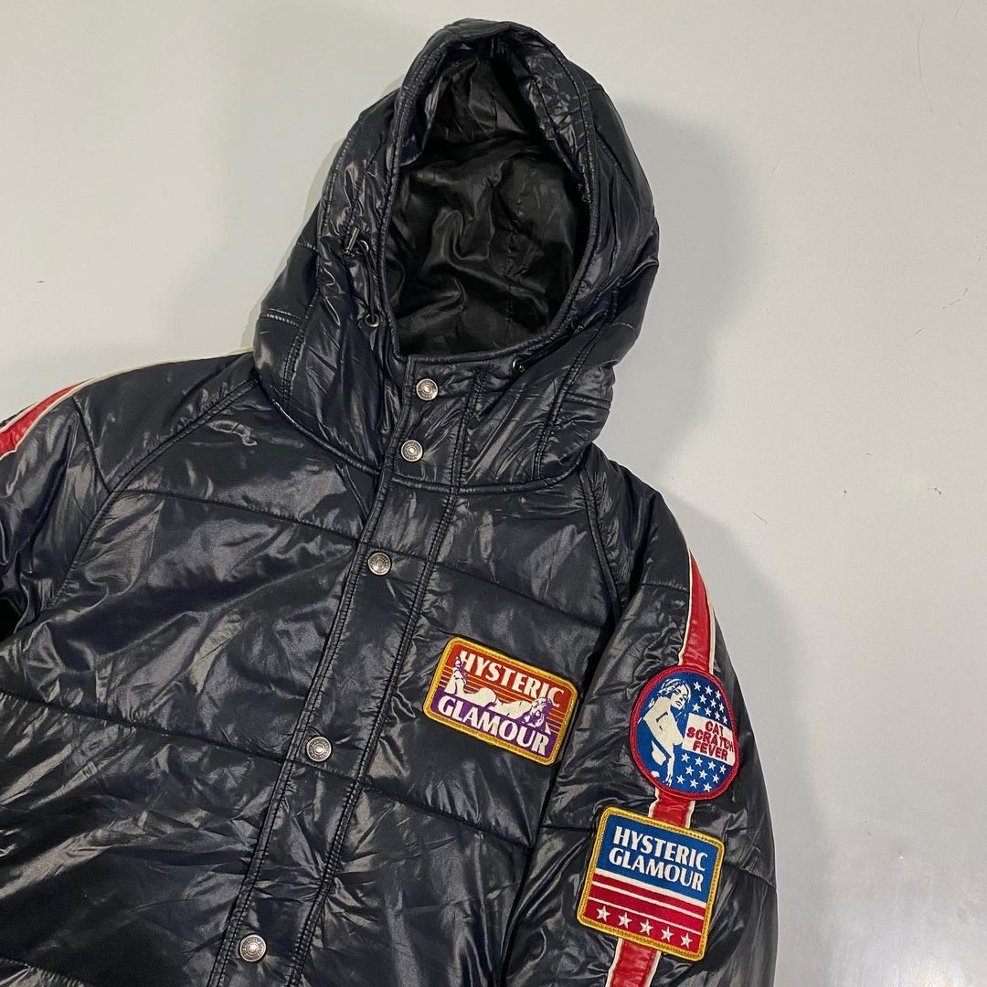 Hysteric Glamour Hysteric glamour padded puffer patch logo jacket Size US M / EU 48-50 / 2 - 2 Thumbnail