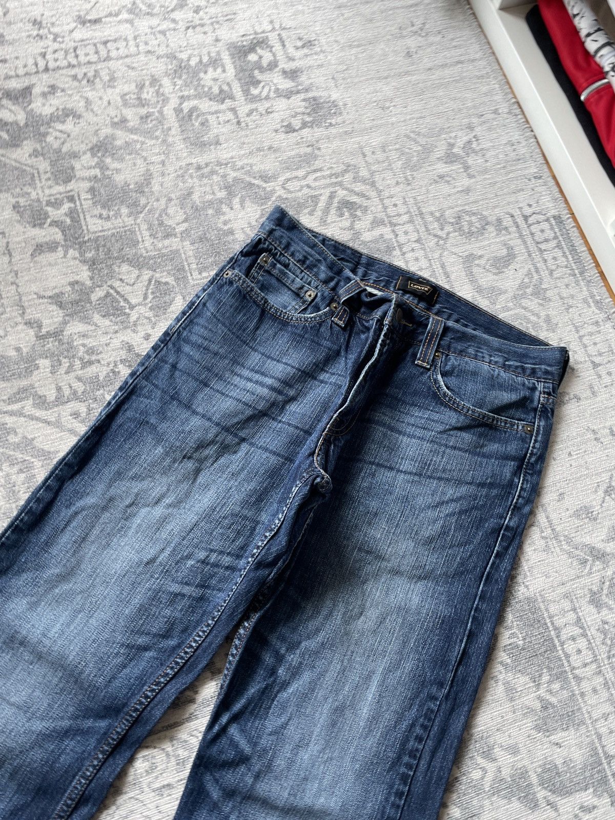 Japanese Brand × Levi's Vintage Levis Flared Jeans Mud Washed Faded Distressed Y2K Size US 32 / EU 48 - 10 Thumbnail