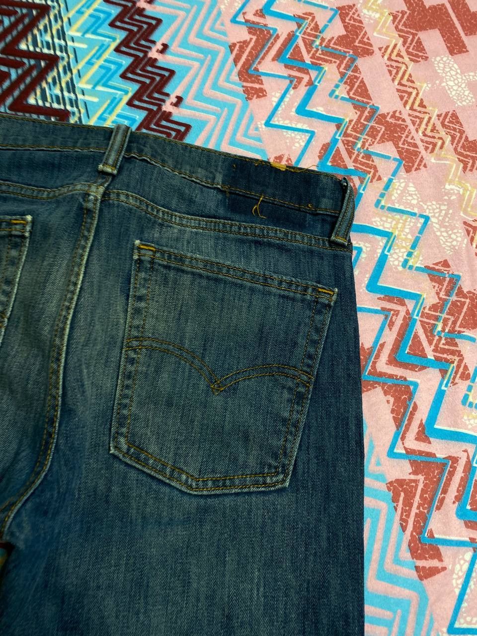 Levi's × Vintage Vintage Jeans Faded Distressed Japanese Y2K Straight Size US 31 - 16 Thumbnail