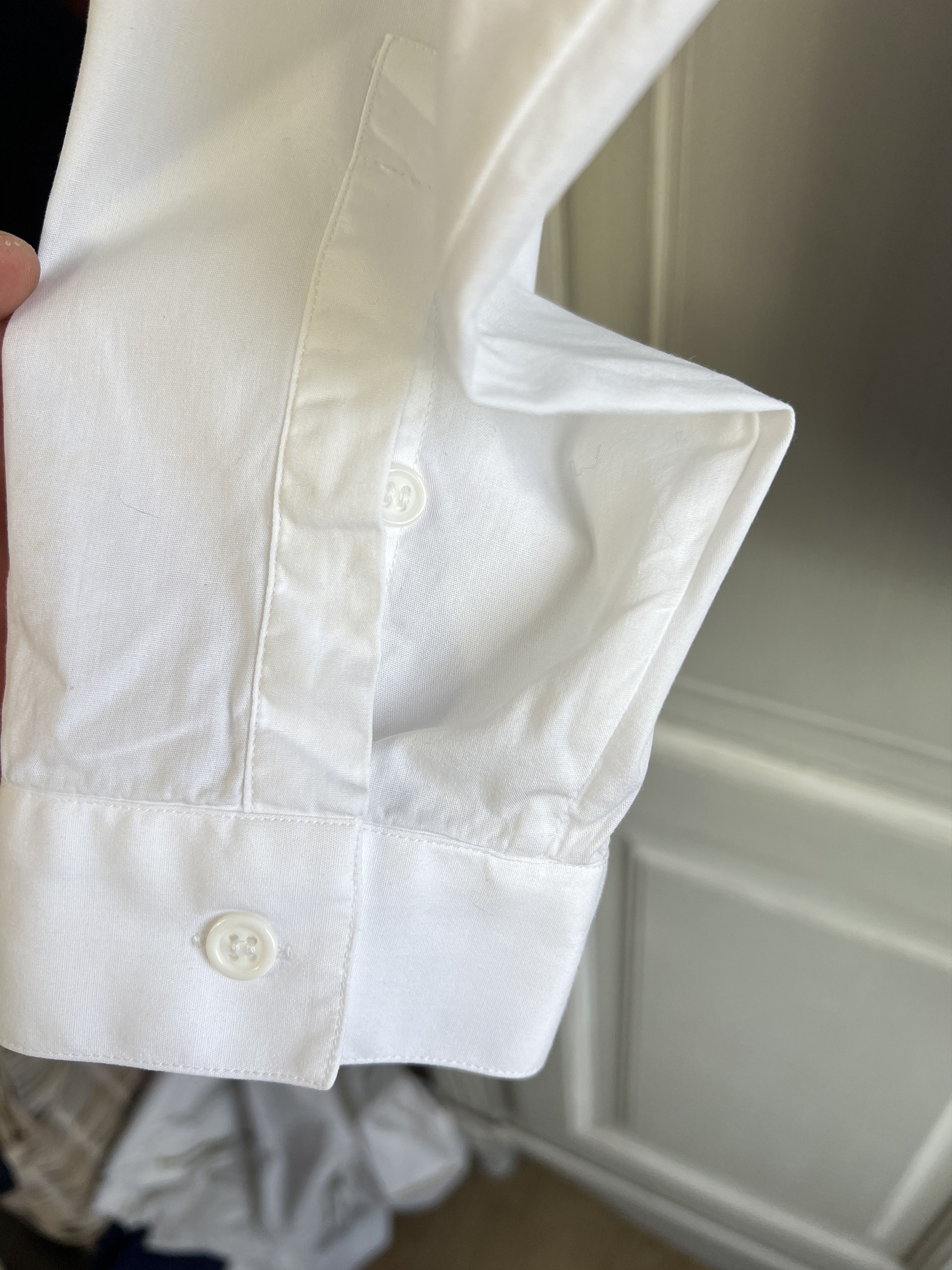 Dior × Hedi Slimane DIOR SHIRT WHITE Size US S / EU 44-46 / 1 - 8 Thumbnail
