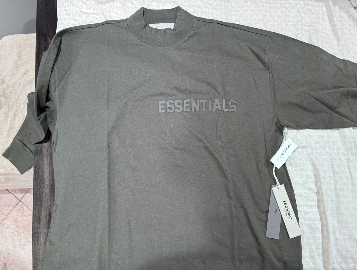 Essentials × Fear of God Fear of God x Essentials - SS23 Off Black-Long Sleeve Shirt Size US L / EU 52-54 / 3 - 2 Thumbnail