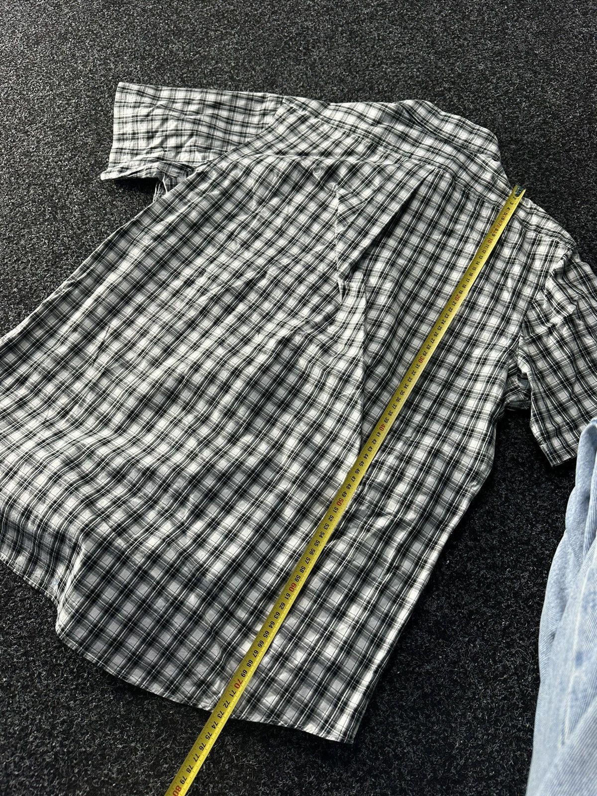 Polo Ralph Lauren 🚨 VNTG Y2K Polo Ralph Lauren Shirt flannel RARE SHORT SLEEVE Size US L / EU 52-54 / 3 - 8 Thumbnail