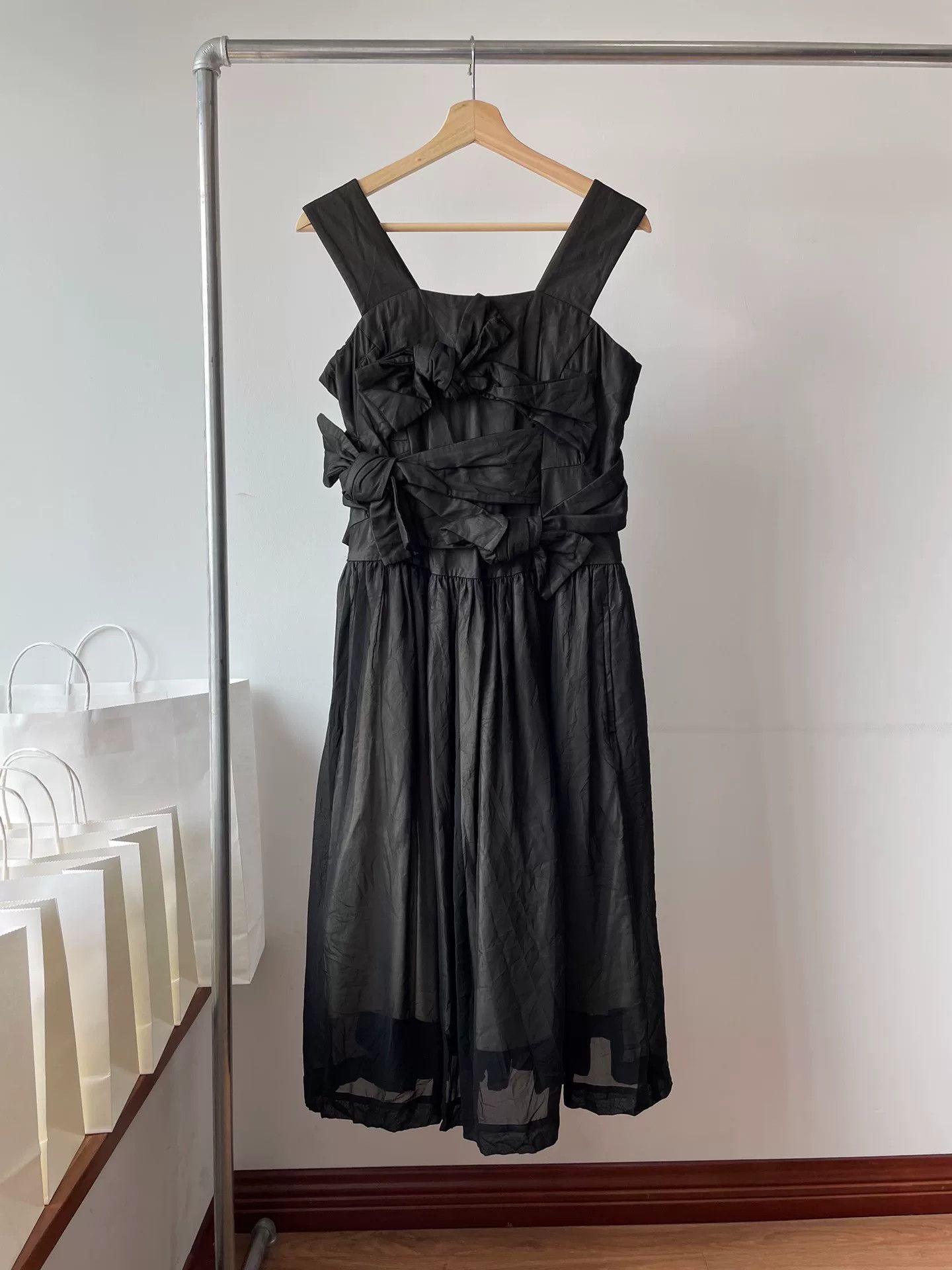 Rei Kawakubo Comme des Garçons Bow Dress Size XS / US 0-2 / IT 36-38 - 1 Thumbnail