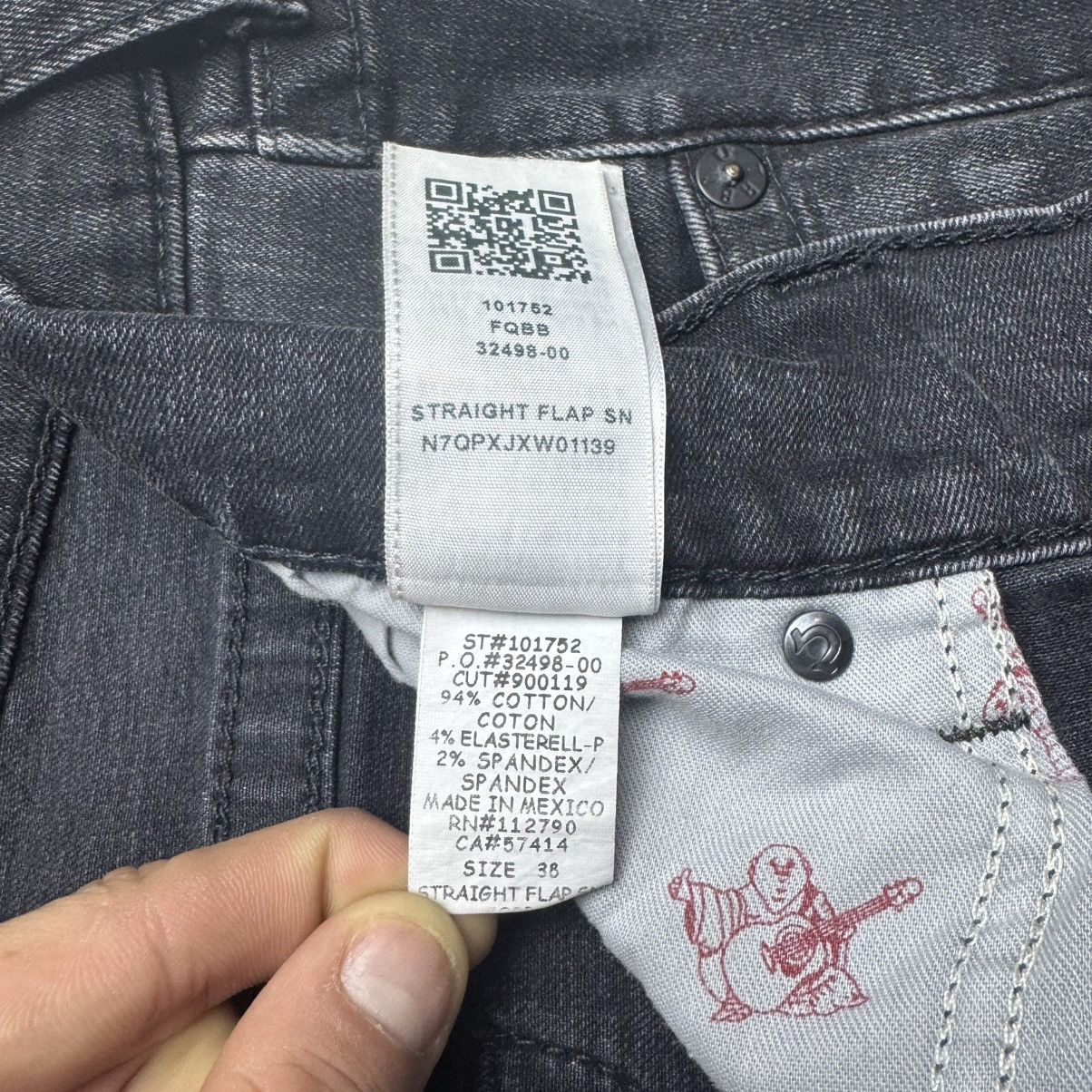 True Religion × Vintage Vintage True Religion Jeans Size US 38 / EU 54 - 11 Thumbnail
