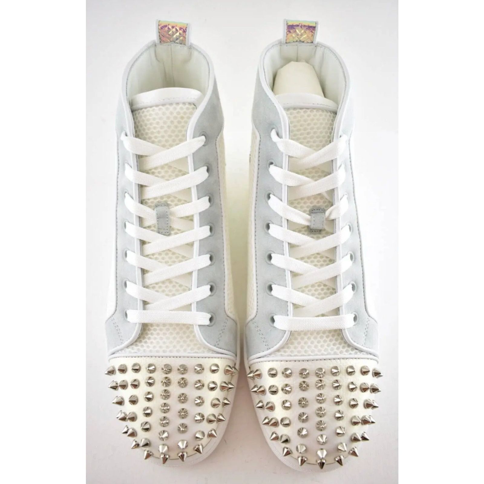 Christian Louboutin Christian Louboutin Lou Spikes Orlato Flat High Top Sneaker Size US 9.5 / EU 42-43 - 5 Thumbnail