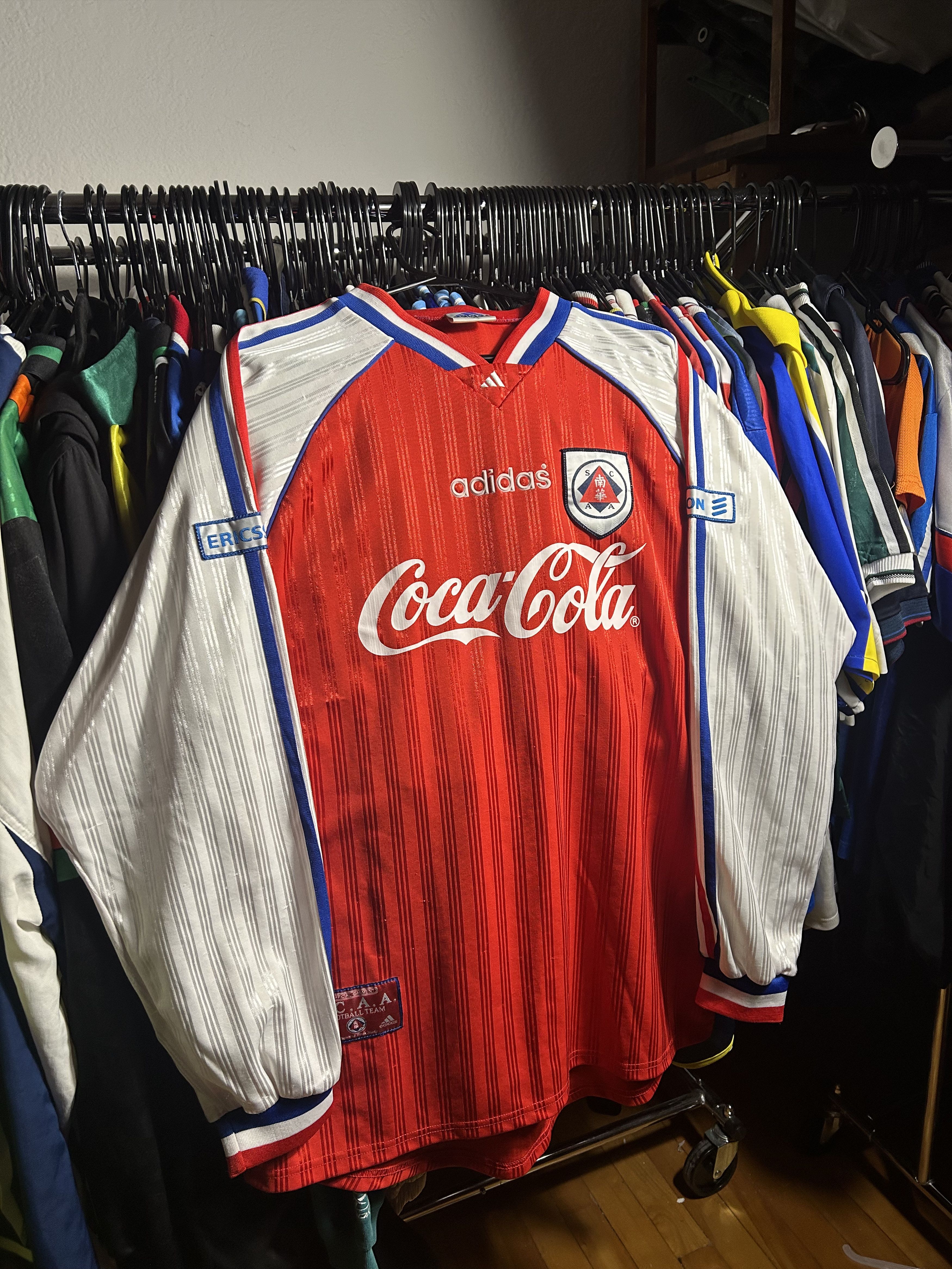 Adidas South China 1997/98 Home Jersey Size US XL / EU 56 / 4 - 1 Thumbnail