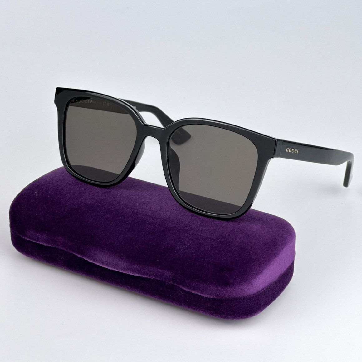 Gucci NEW Gucci GG1346SK 002 Black Brown Polarized Men Sunglasses Size ONE SIZE - 11 Thumbnail