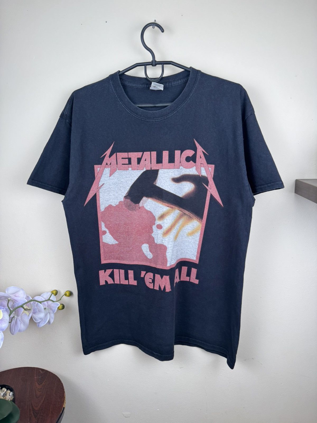 Metallica Vintage Metallica T shirt Kill Em All 2017 Rock Band Black L Size US L / EU 52-54 / 3 - 3 Thumbnail