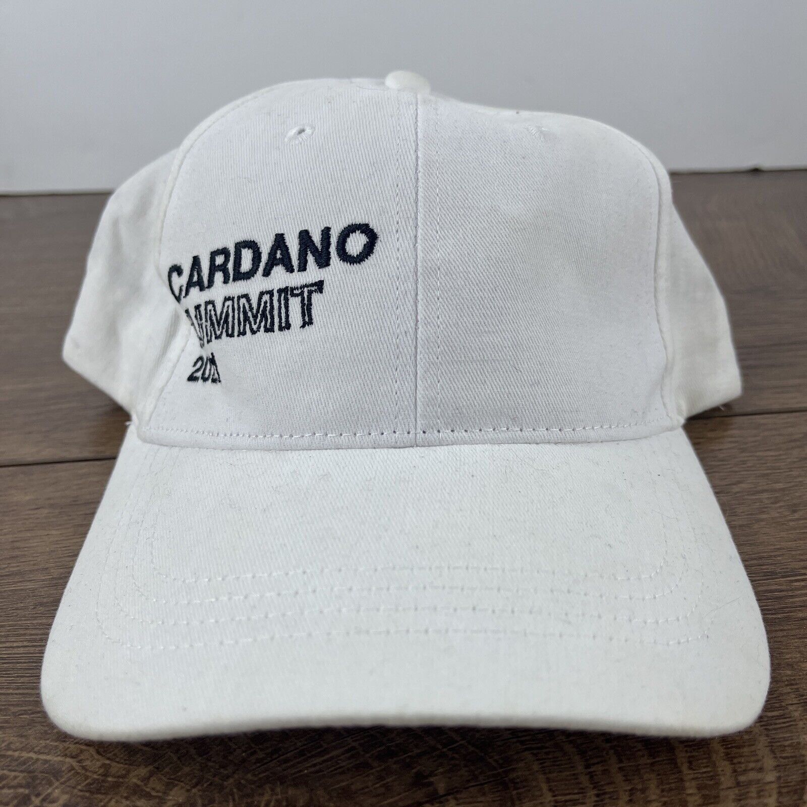 Other Cardano Summit 2021 Hat Cardano White Hat Adjustable Adult S Size ONE SIZE - 3 Thumbnail