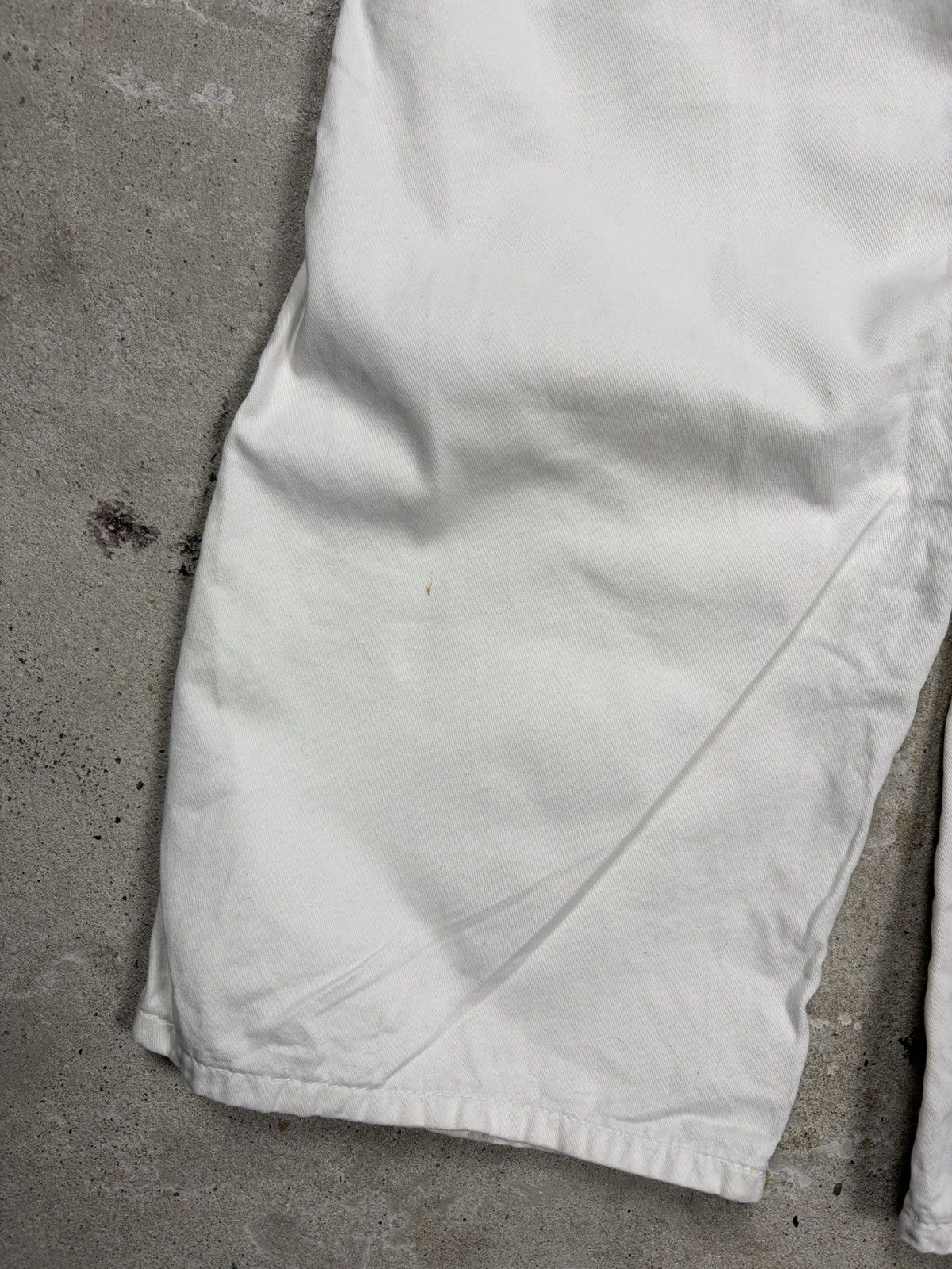 Dolce & Gabbana 2000s Dolce & Gabbana White Baggy Cargo Pants Utility Size 27" / US 4 / IT 40 - 14 Thumbnail