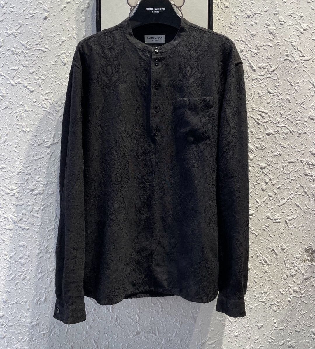 Saint Laurent Paris Saint Laurent Black Shirt-2505 Size US L / EU 52-54 / 3 - 1 Thumbnail