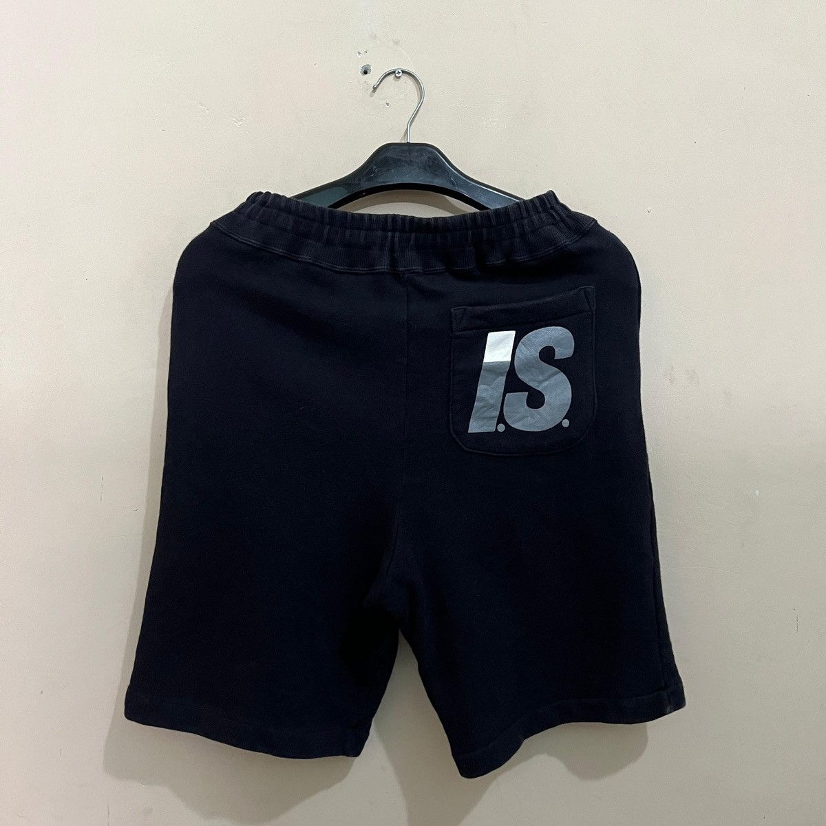 Issey Miyake × Vintage Issey Miyake IS Logo Sweat Shorts Size US 30 / EU 46 - 1 Thumbnail