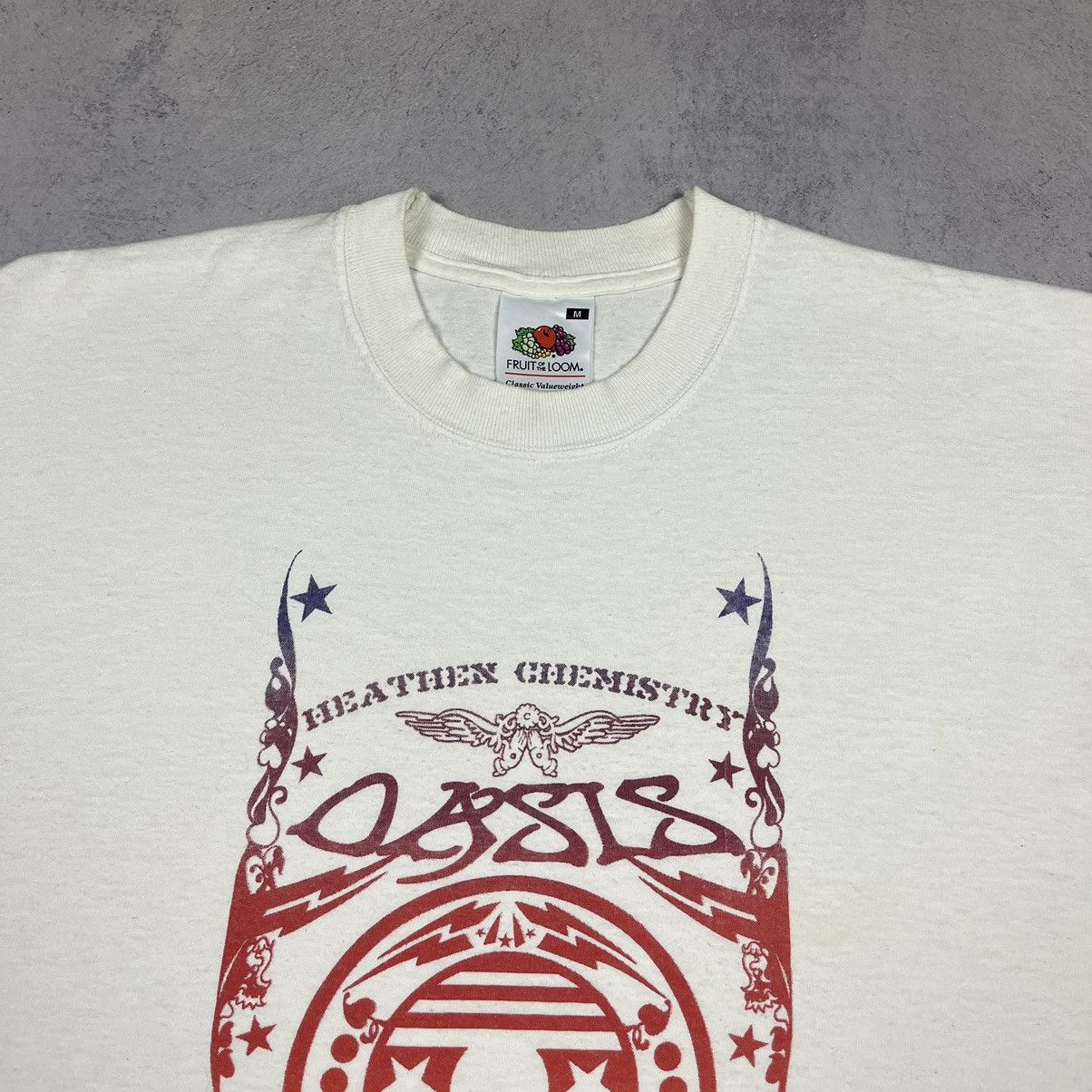 Band Tees Vintage Oasis Heathen Chemistry y2k rock band tee 00’s Size US M / EU 48-50 / 2 - 3 Thumbnail