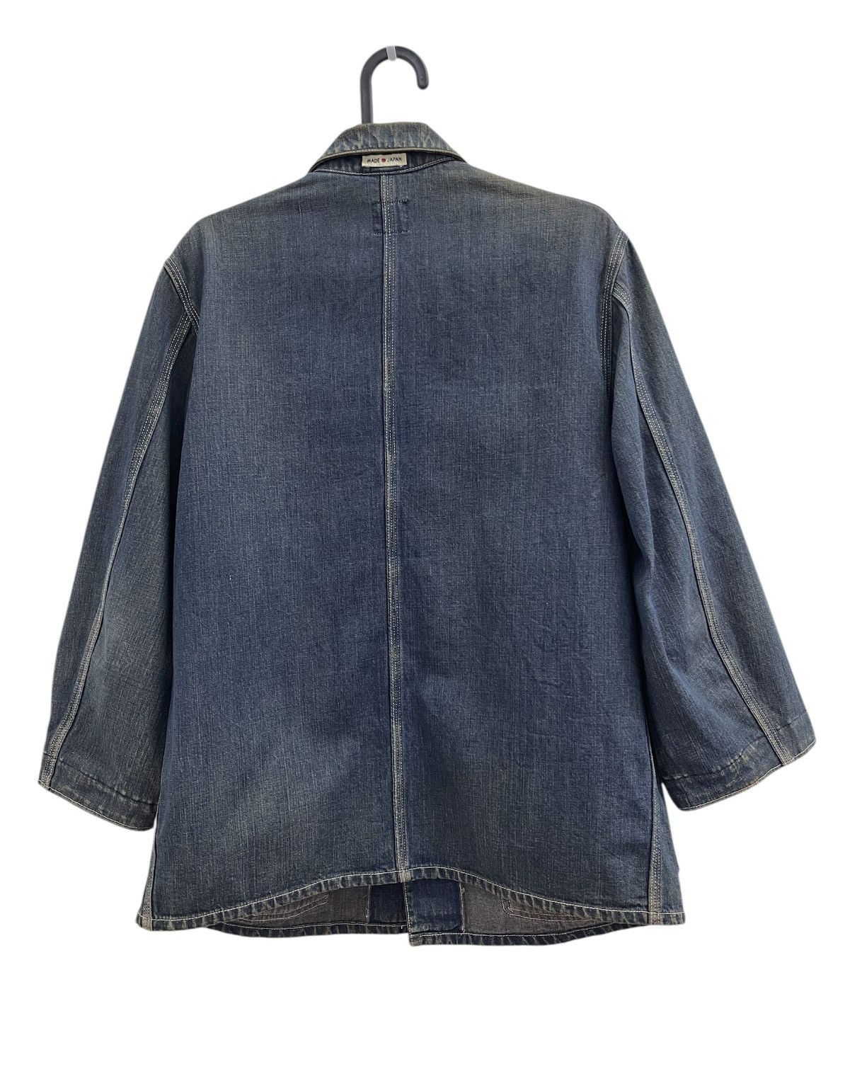 Japanese Brand Bohemian's Deeptone Denim Jacket Size US S / EU 44-46 / 1 - 6 Thumbnail
