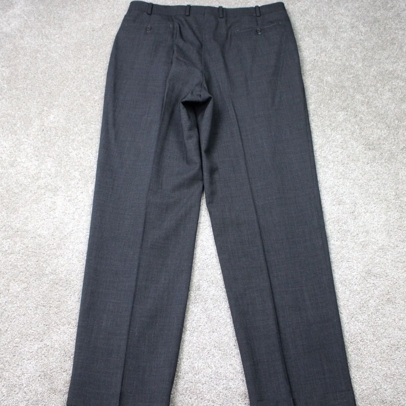 Ralph Lauren LAUREN Ralph Lauren Pants Mens 36 x 32 Gray 100% Wool Pleated Dress Pants Regular Fit Vintage? No Size US 36 / EU 52 - 7 Thumbnail