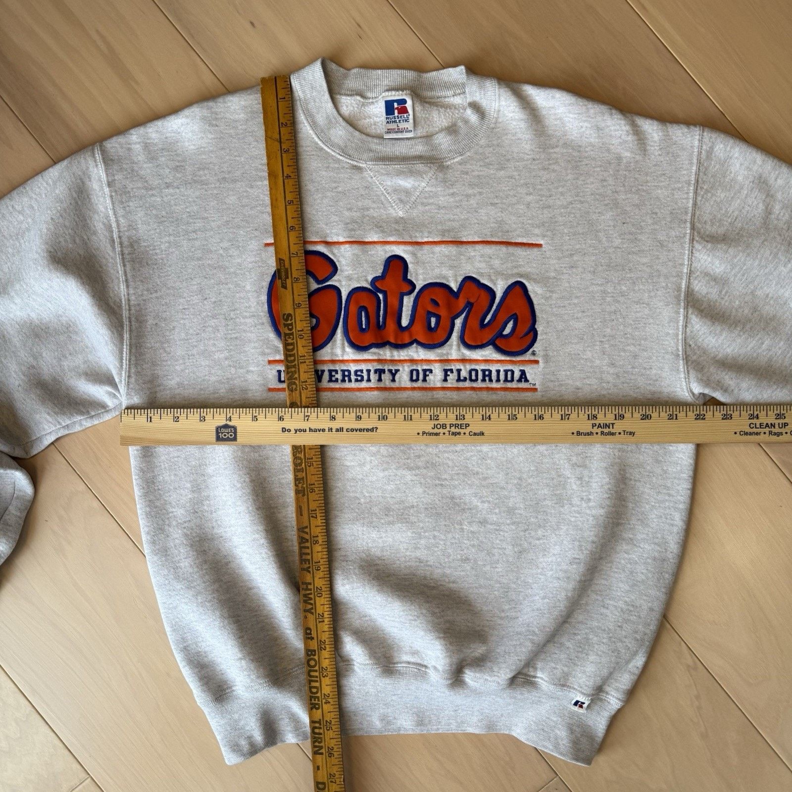 Russell Athletic Vintage Florida Gators Sweatshirt Large Gray 90s USA Russell Size US L / EU 52-54 / 3 - 3 Thumbnail