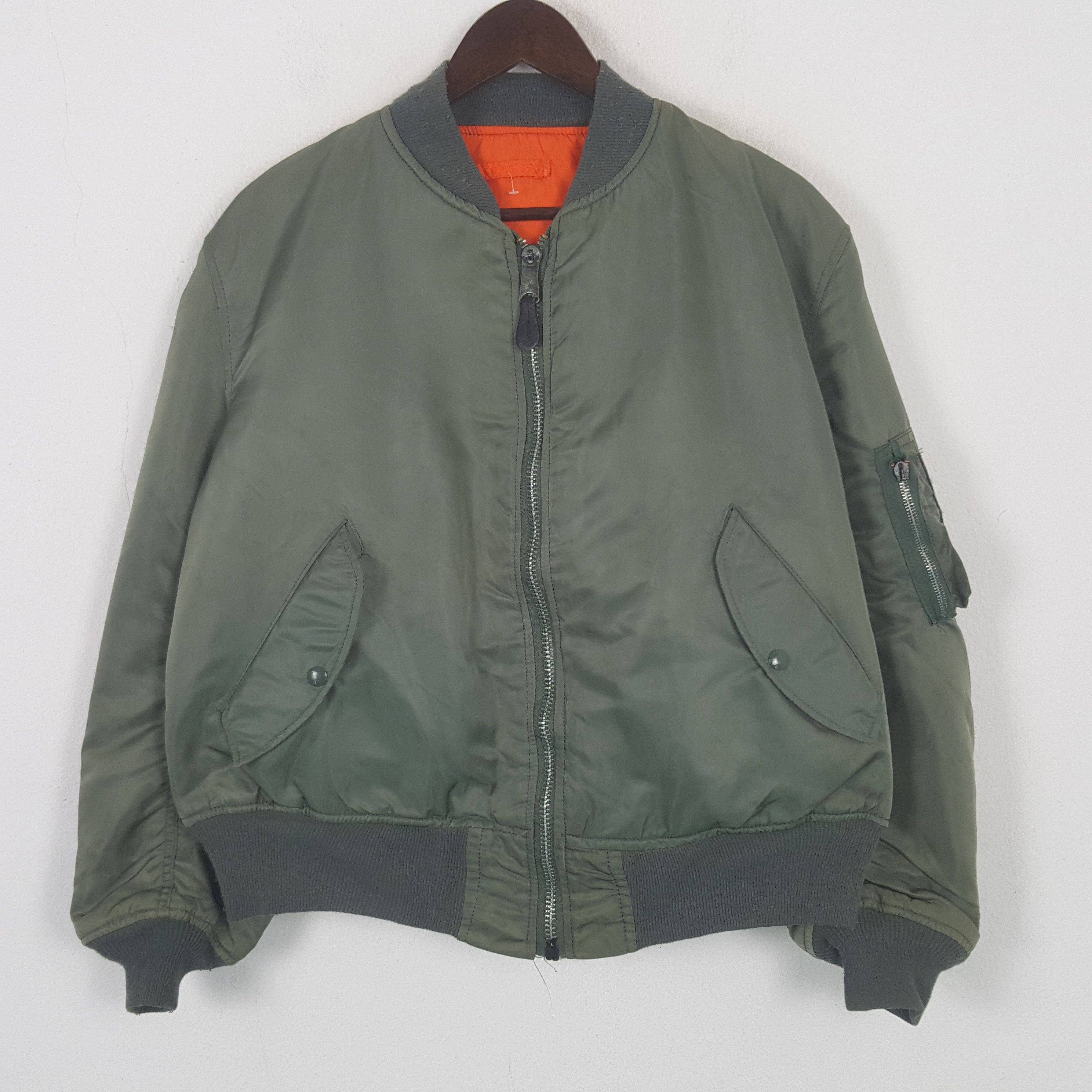 Alpha Industries Vintage Alpha Industries Custom Japan Bomber Jacket Size US L / EU 52-54 / 3 - 3 Thumbnail