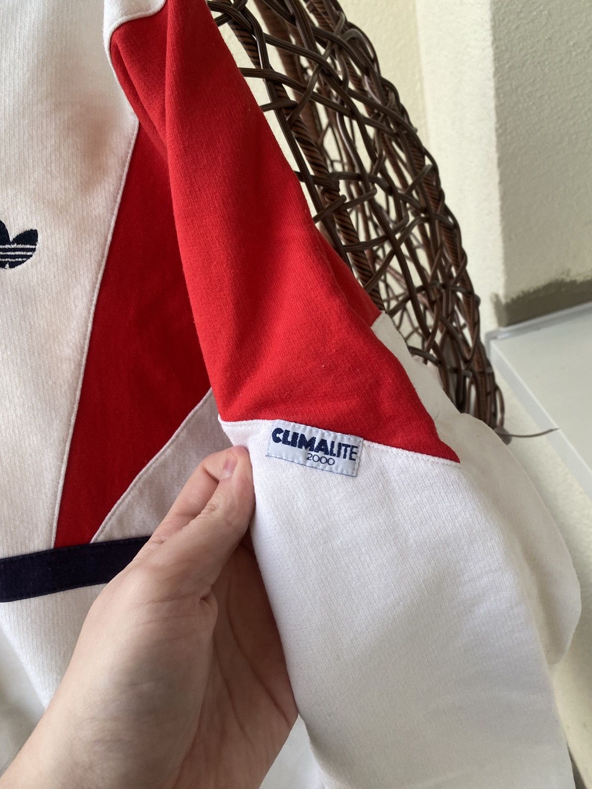 Adidas Adidas vintage rare crawneck climalite 2000 Size US XL / EU 56 / 4 - 6 Thumbnail