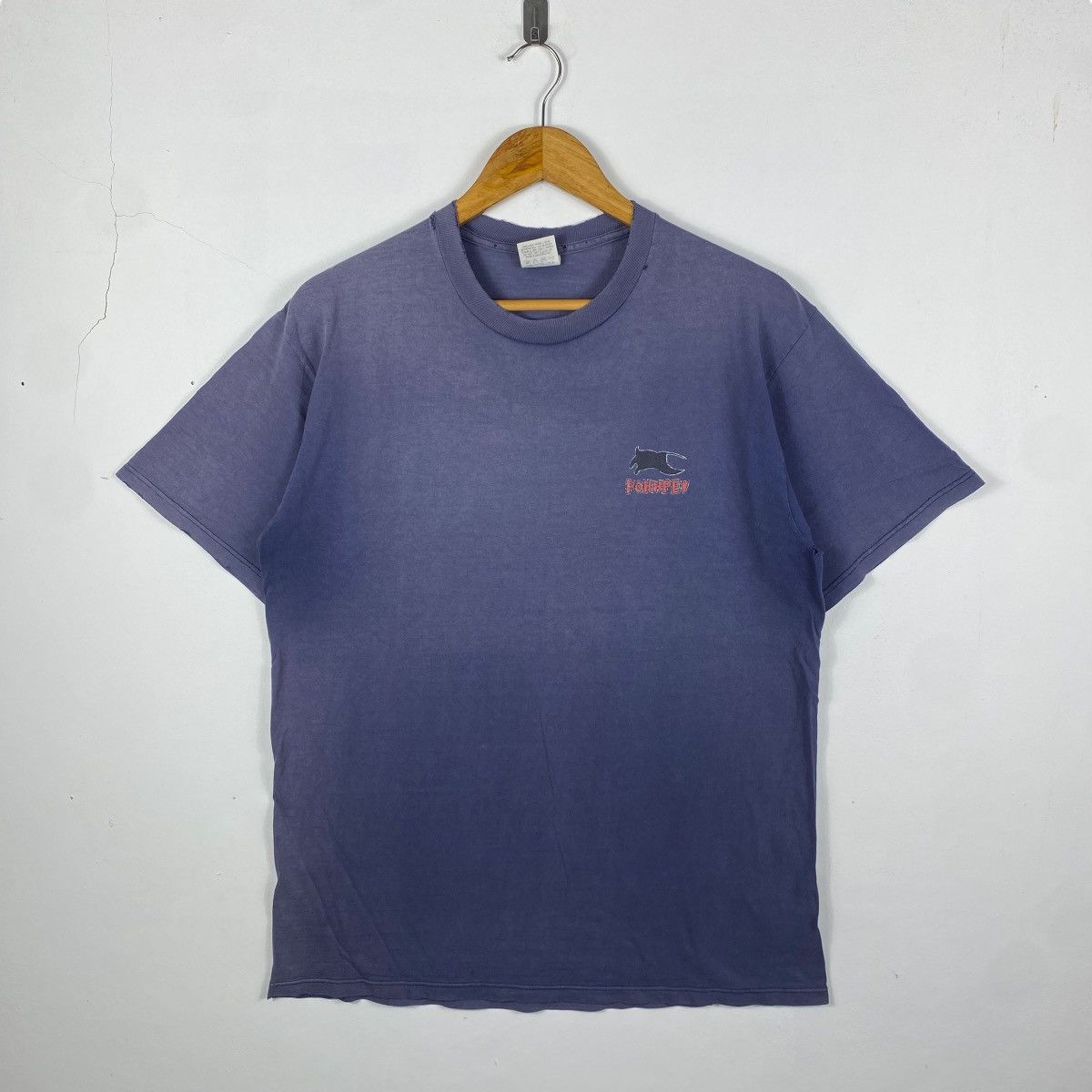 Vintage Distressed Vintage 90's POHNPEI Manta Ray Graphic Tee Shirt Size US L / EU 52-54 / 3 - 4 Thumbnail