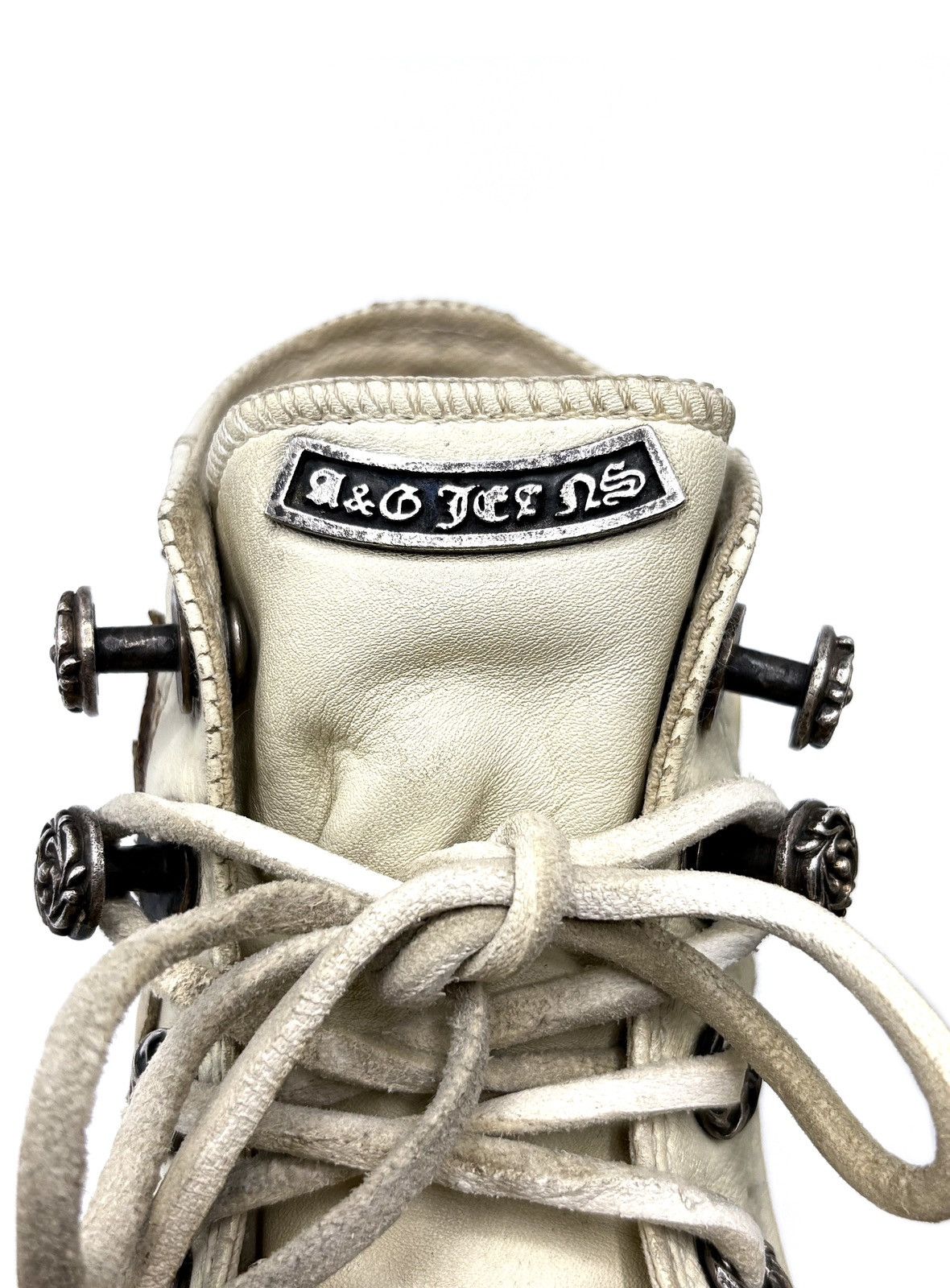 A&G Rock A&G .925 Silver Converse All Star Cross Patch Sneakers Size US 8 / EU 41 - 15 Thumbnail