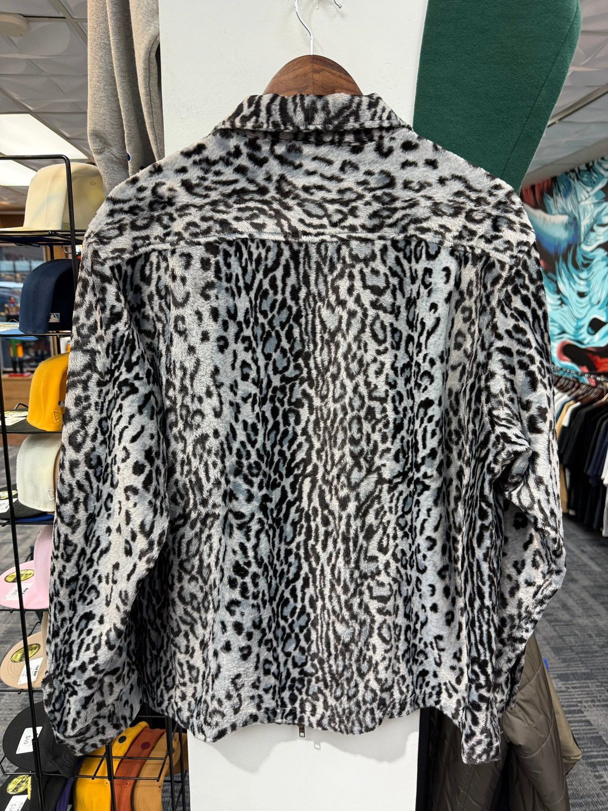 Cactus Plant Flea Market CPFM Leopard Zip Up Jacket Size US L / EU 52-54 / 3 - 2 Thumbnail