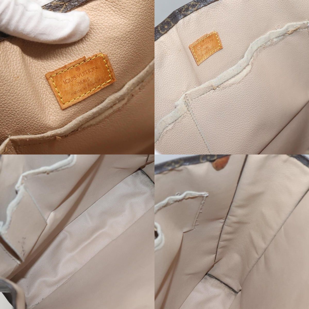 Louis Vuitton LOUIS VUITTON Monogram Sac Plat Hand Bag M51140 Size ONE SIZE - 11 Thumbnail