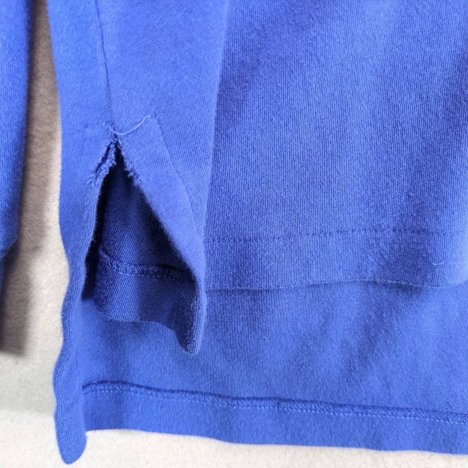 Polo Ralph Lauren Vtg Polo by Ralph Lauren Blue Polo Shirt Men's L Long Sleeve Size US L / EU 52-54 / 3 - 8 Thumbnail