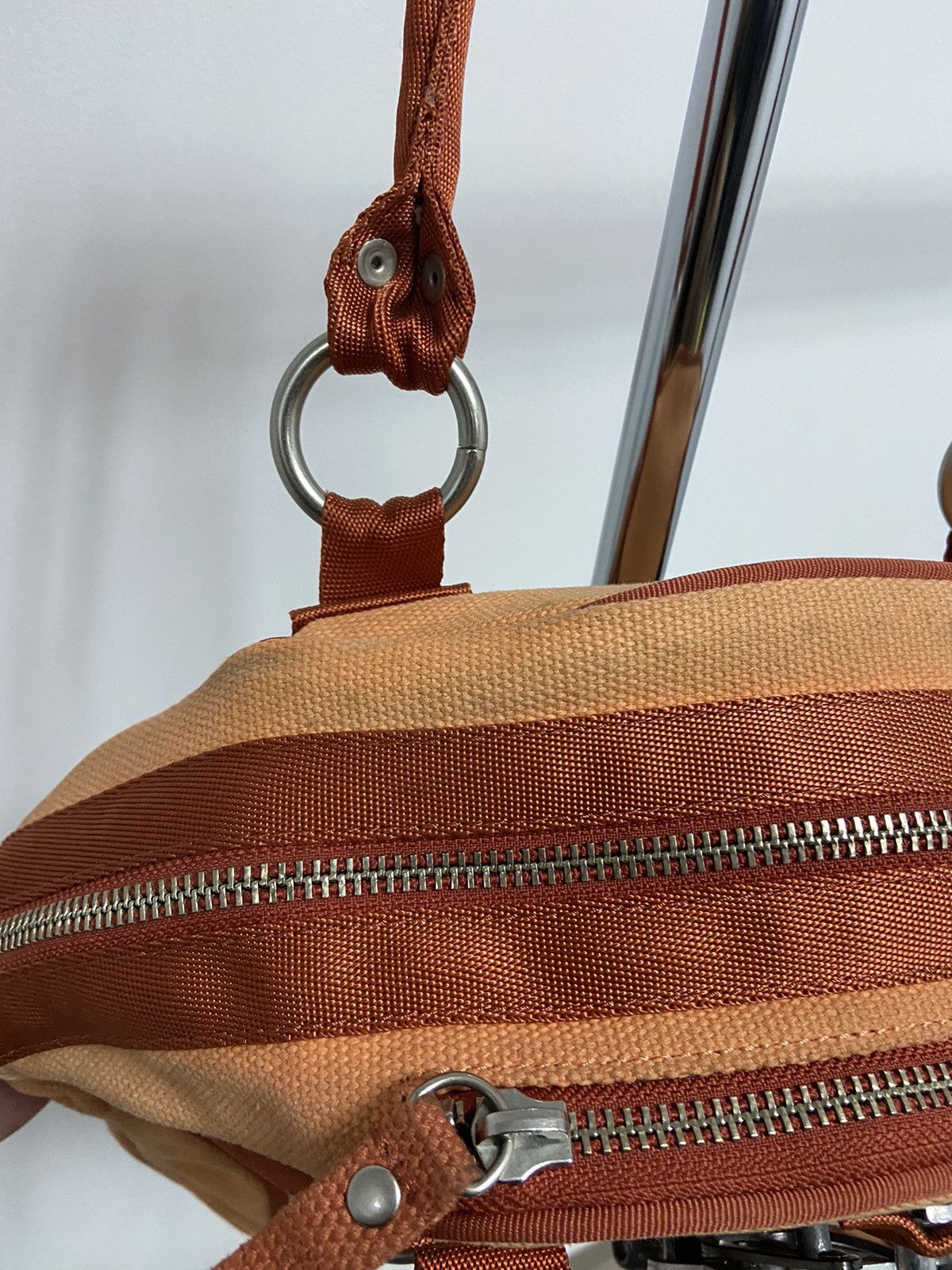 Japanese Brand × Vintage George Gina Lucy Moxestripe ALYX Style Vintage Bag Carabiner Size ONE SIZE - 10 Thumbnail