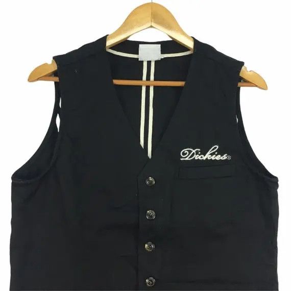 Dickies Vtg DICKIES Button Tactical Script Logo Vest Jacket Outdoor Size US M / EU 48-50 / 2 - 4 Thumbnail