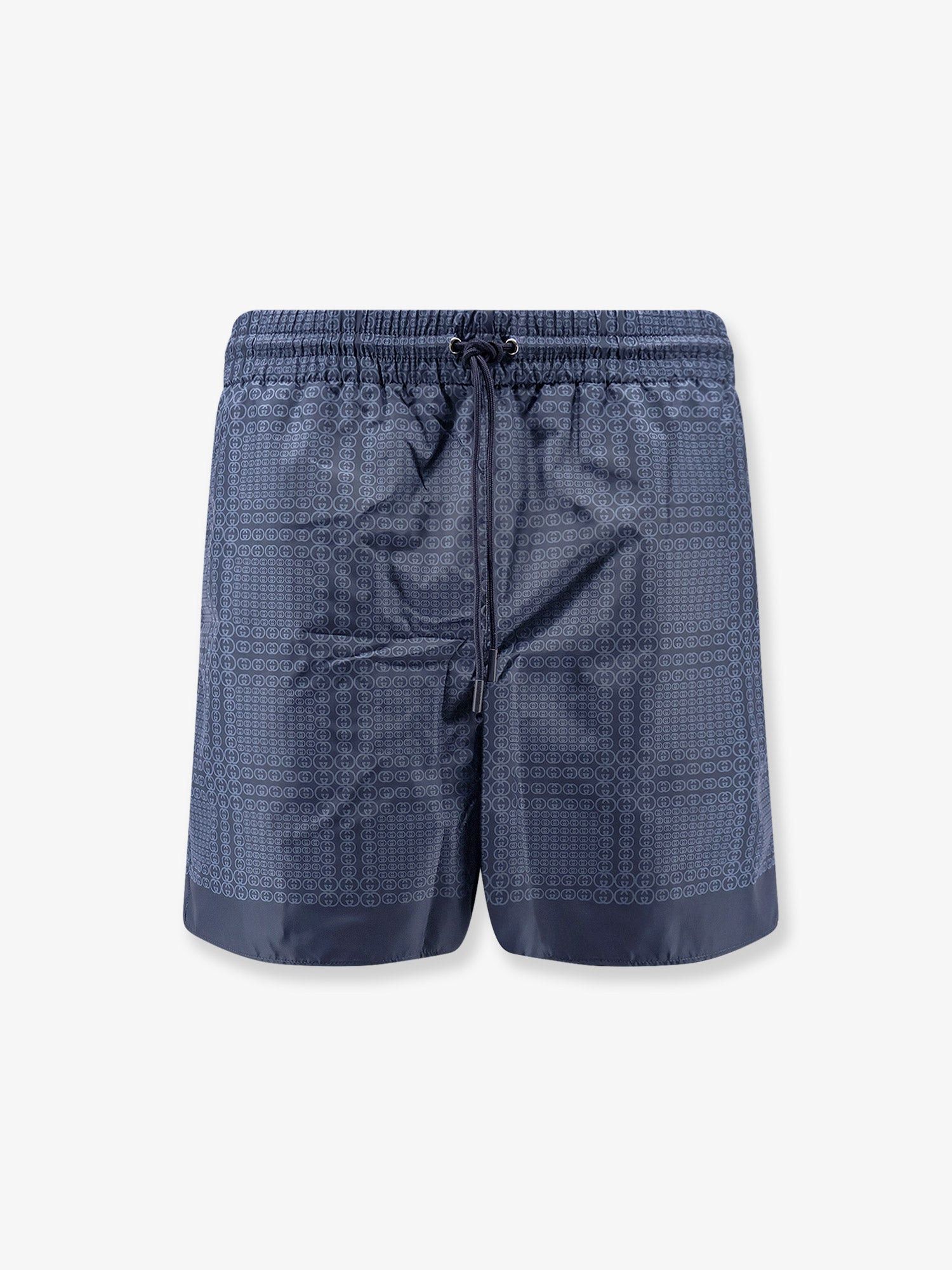 Gucci Gucci Nylon swim trunks with all-over Gucci Incrocio print Tag Size IT 50 Men - USA Tariffs Included Size US 34 / EU 50 - 1 Thumbnail