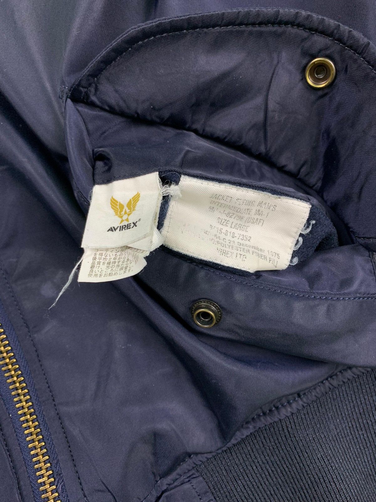 Avirex Avirex vintage ma1 jacket Size US L / EU 52-54 / 3 - 7 Thumbnail