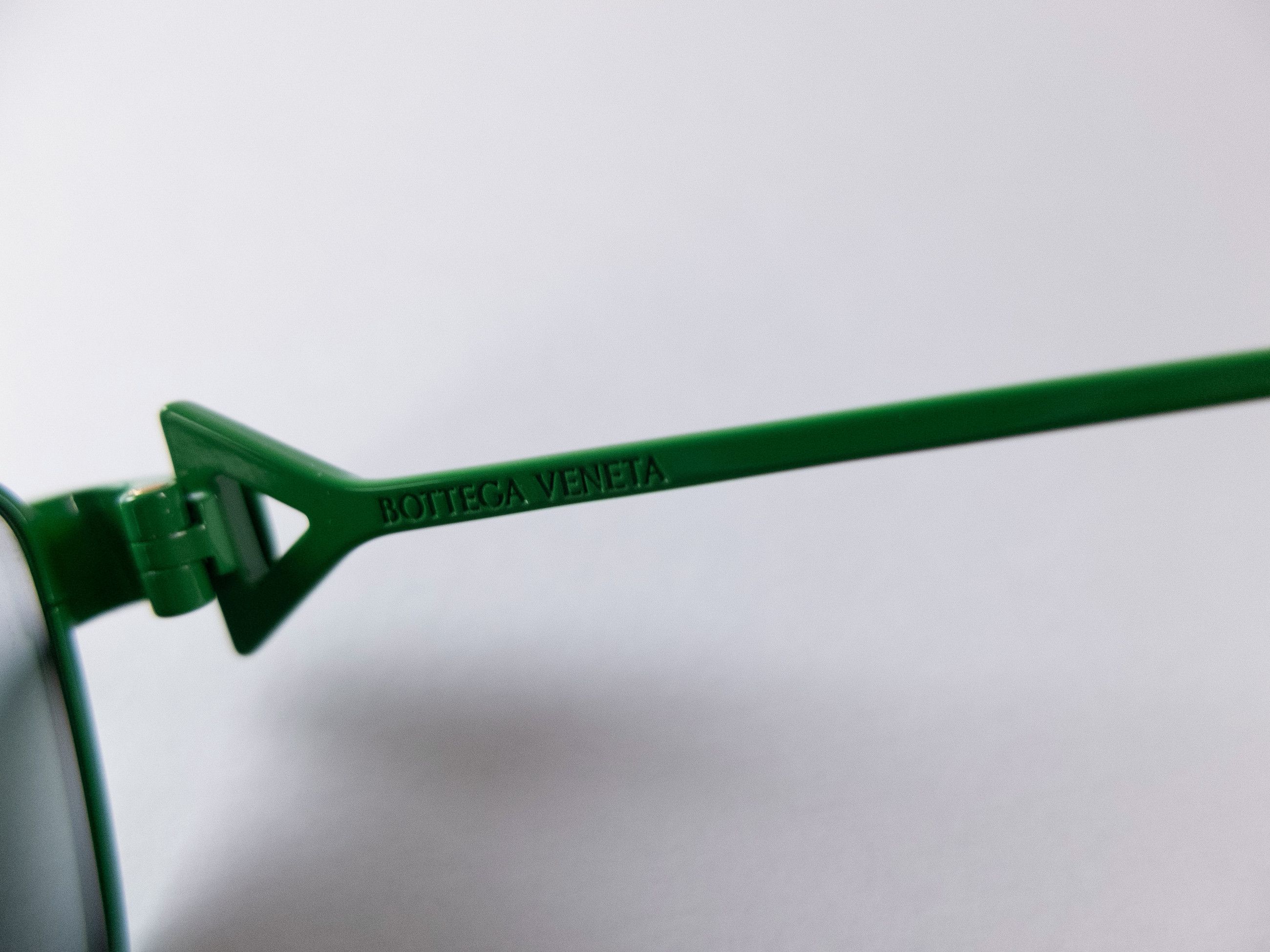 Bottega Veneta BOTTEGA VENETA Turn green square metal sunglasses BV1185S Size ONE SIZE - 7 Thumbnail