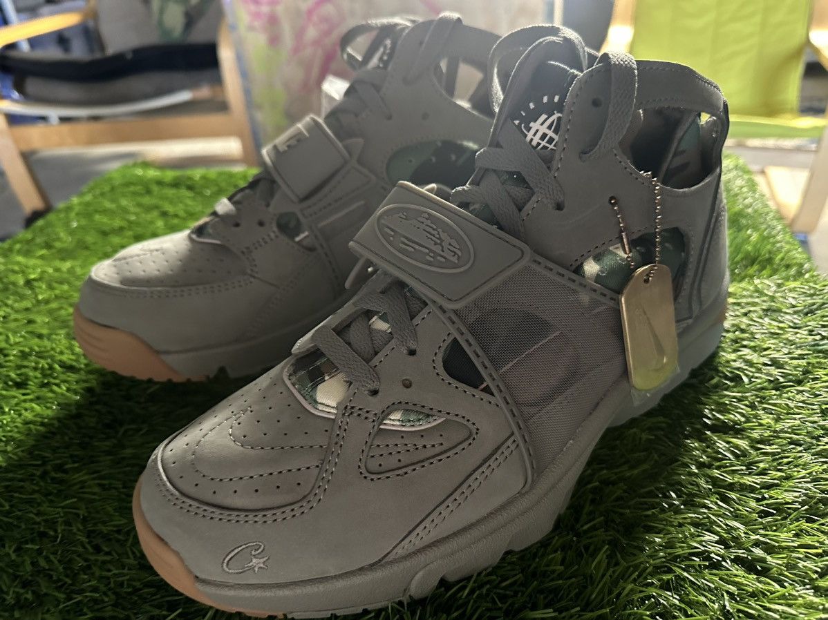 Corteiz × Nike Corteiz x Nike Air Trainer Huarache Gully Grey Size 9.5 M Size US 9.5 / EU 42-43 - 2 Thumbnail