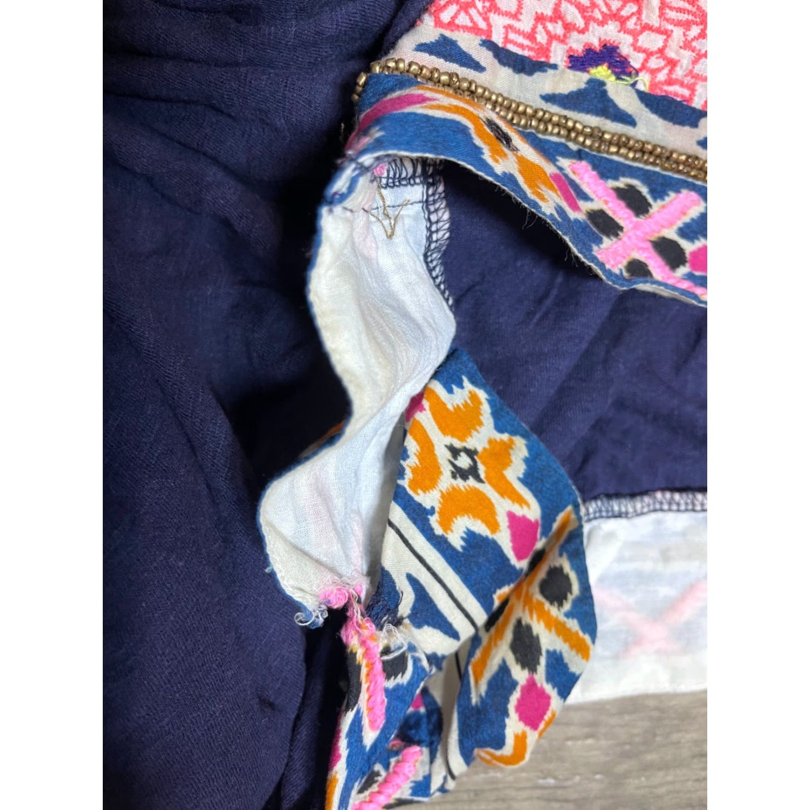 Anthropologie AKEMI+KIN Anthropologie Top Womens Sleeveless Colorful Blouse Shirt 30" Chest Multicolor Spring Summer Fall Womens Size 4XL / US 24-26 - 5 Thumbnail