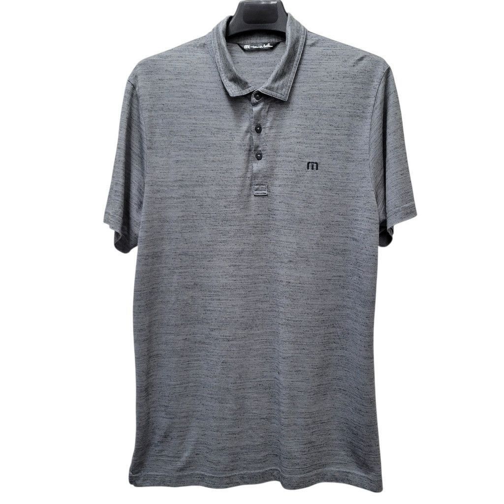 TravisMathew Travis Mathew Men's Gray Polo Golf Collared Shirt Size Large Size US L / EU 52-54 / 3 - 1 Thumbnail