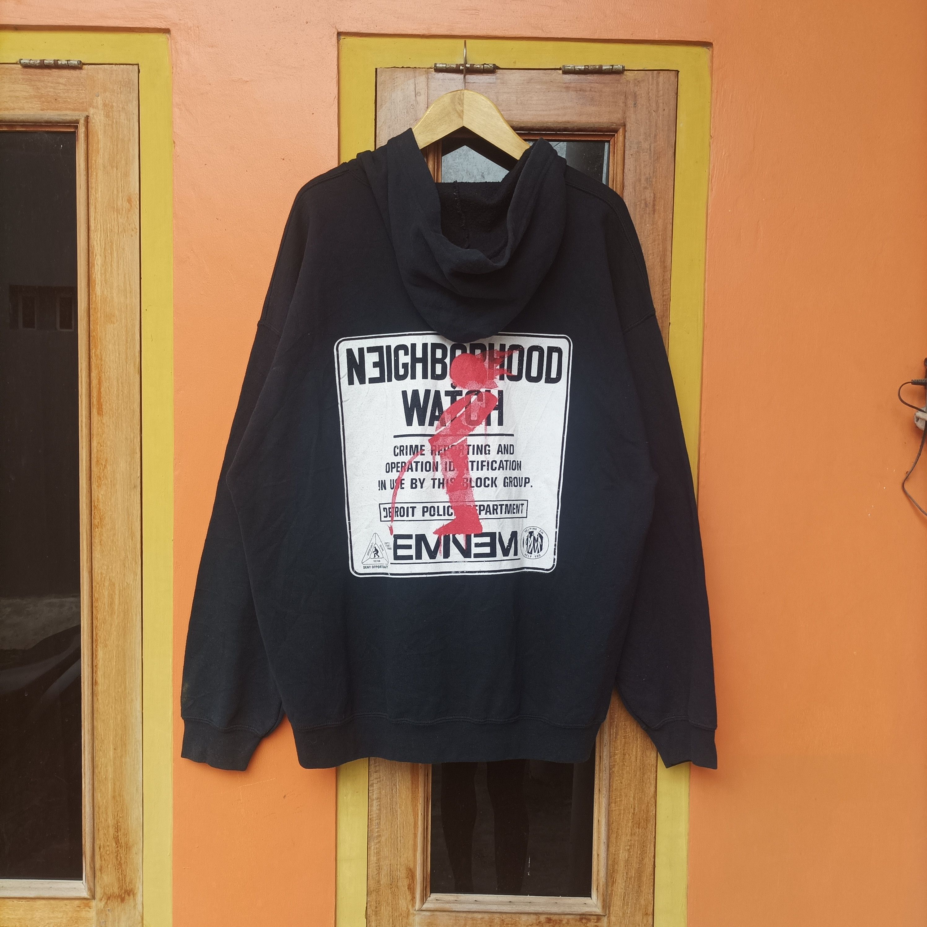 Eminem RARE VINTAGE 00'S EMINEM NEIGHBORHOOD WATCH Size US XL / EU 56 / 4 - 2 Thumbnail
