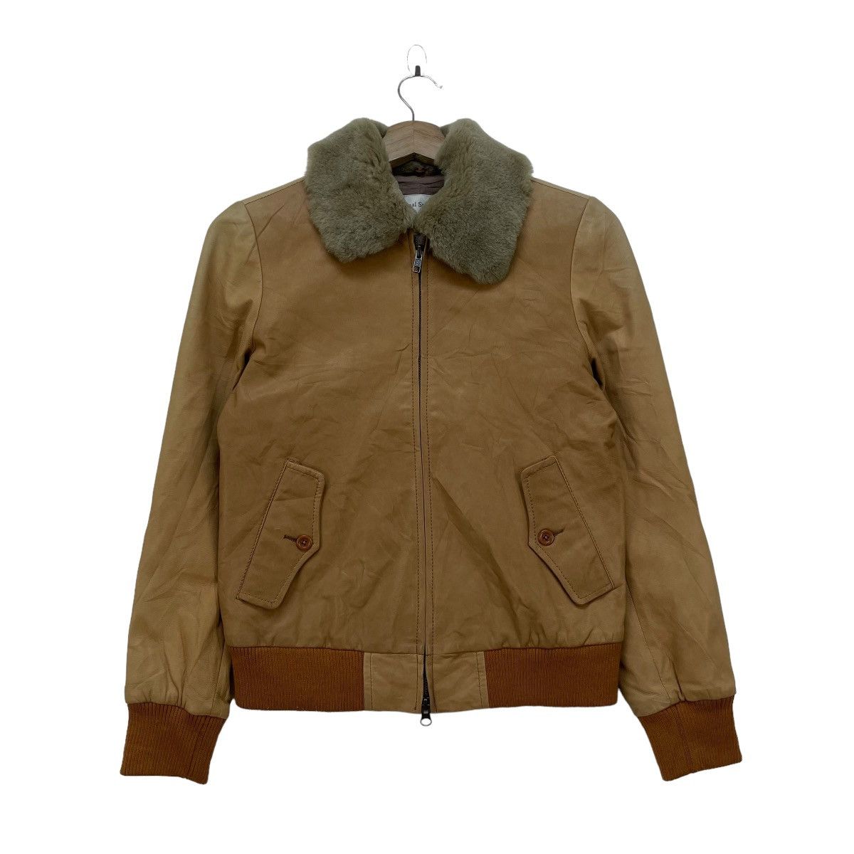 Journal Standard 💥Leather Jacket Journal Standard Goat Leather jacket Size S / US 4 / IT 40 - 1 Thumbnail