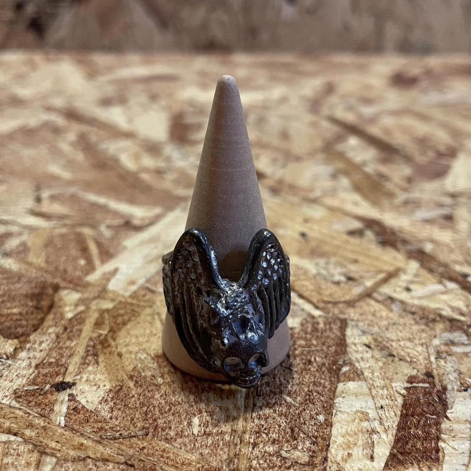 Other [80s Vintage] • : 1980s gothic “Eagle Skull” biker ring. Size ONE SIZE - 1 Thumbnail