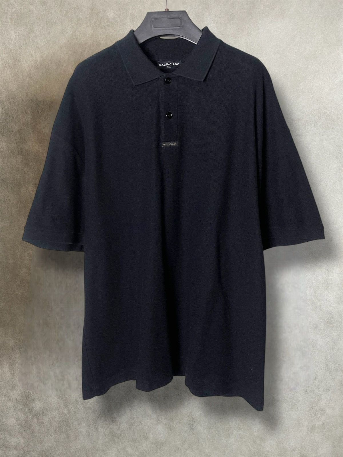 SS18 Balenciaga “THINK BIG” polo shirt