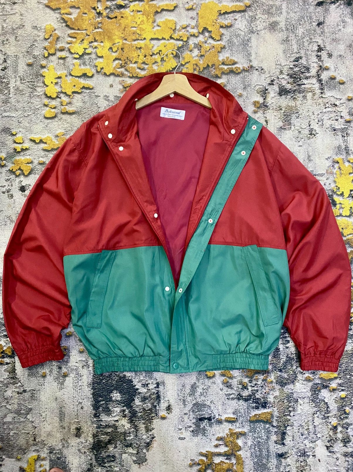 Dunlop × Vintage Vintage Dunlop Windbreaker Jacket Size US L / EU 52-54 / 3 - 1 Thumbnail